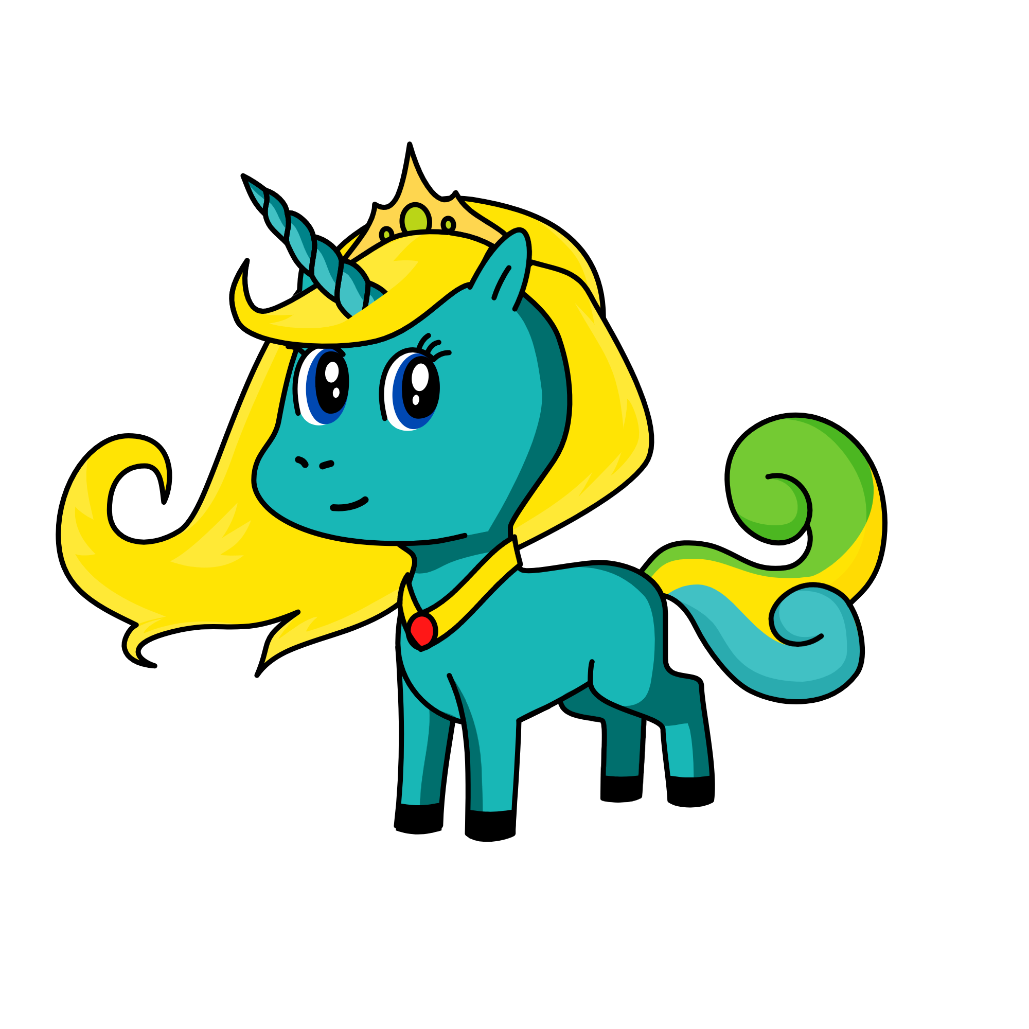 sunny, the unicorn
