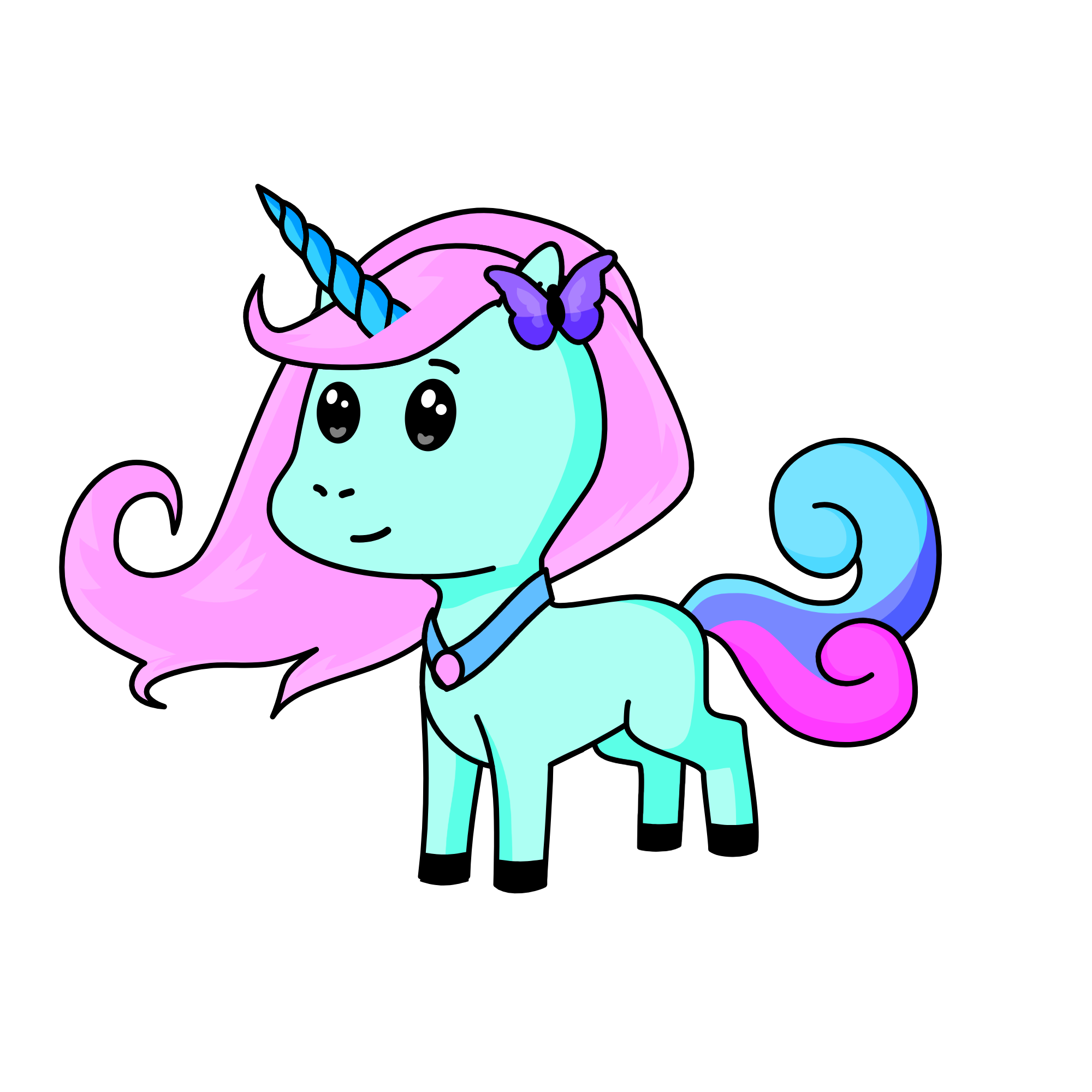 Pinnkey, the unicorn