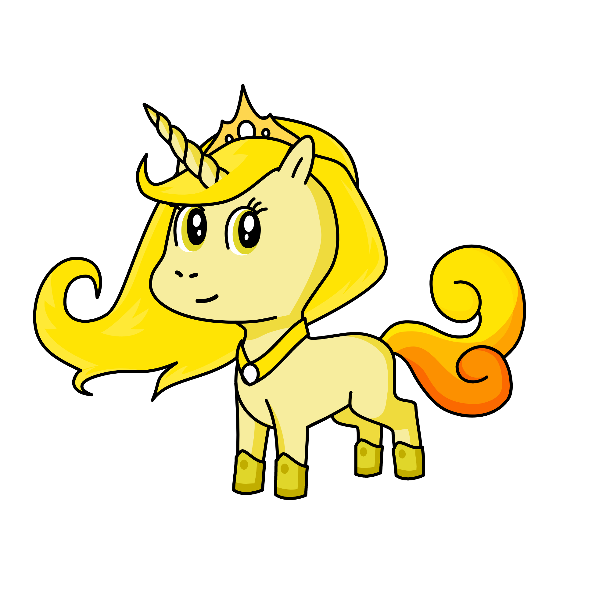 Glow, the unicorn