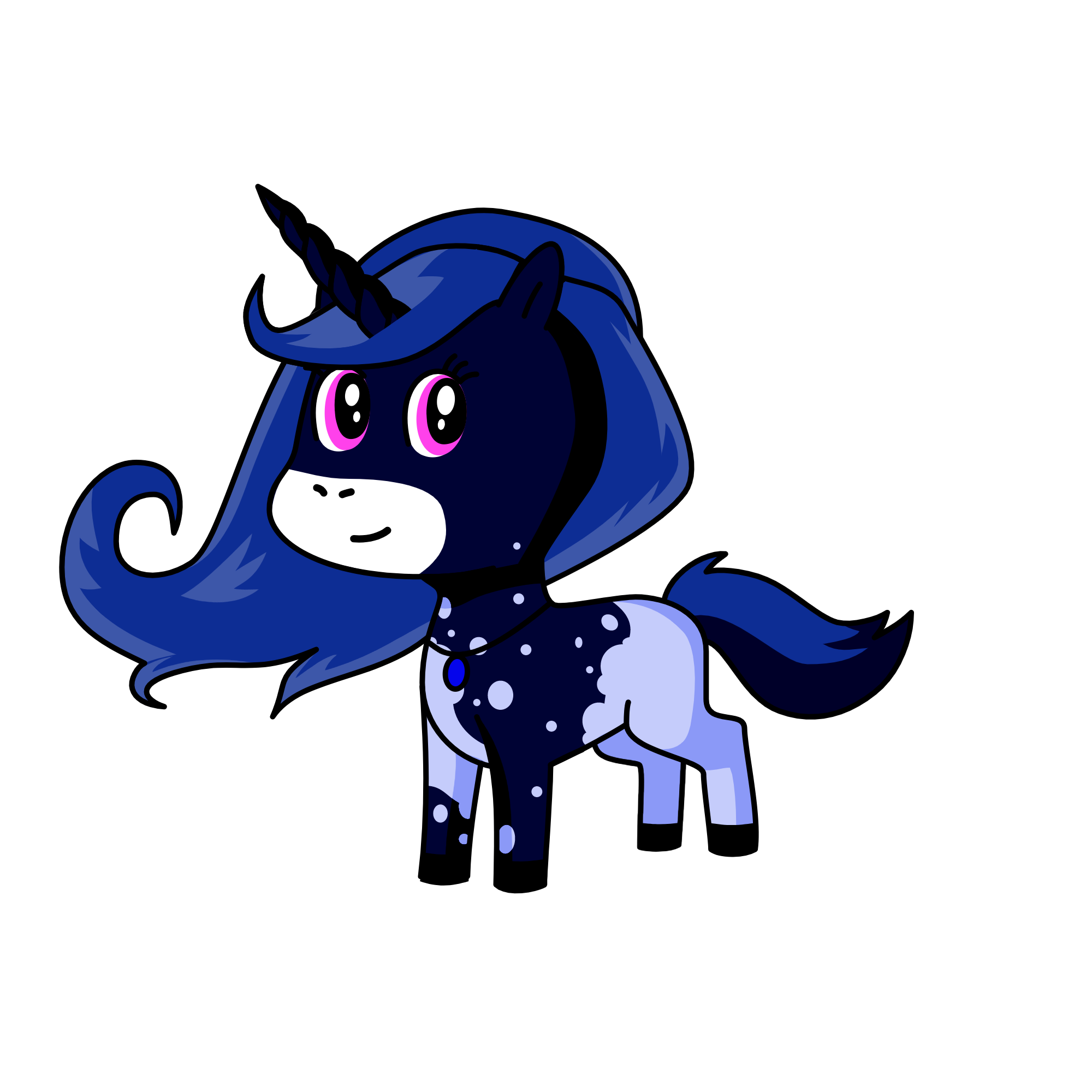 Light way, the unicorn
