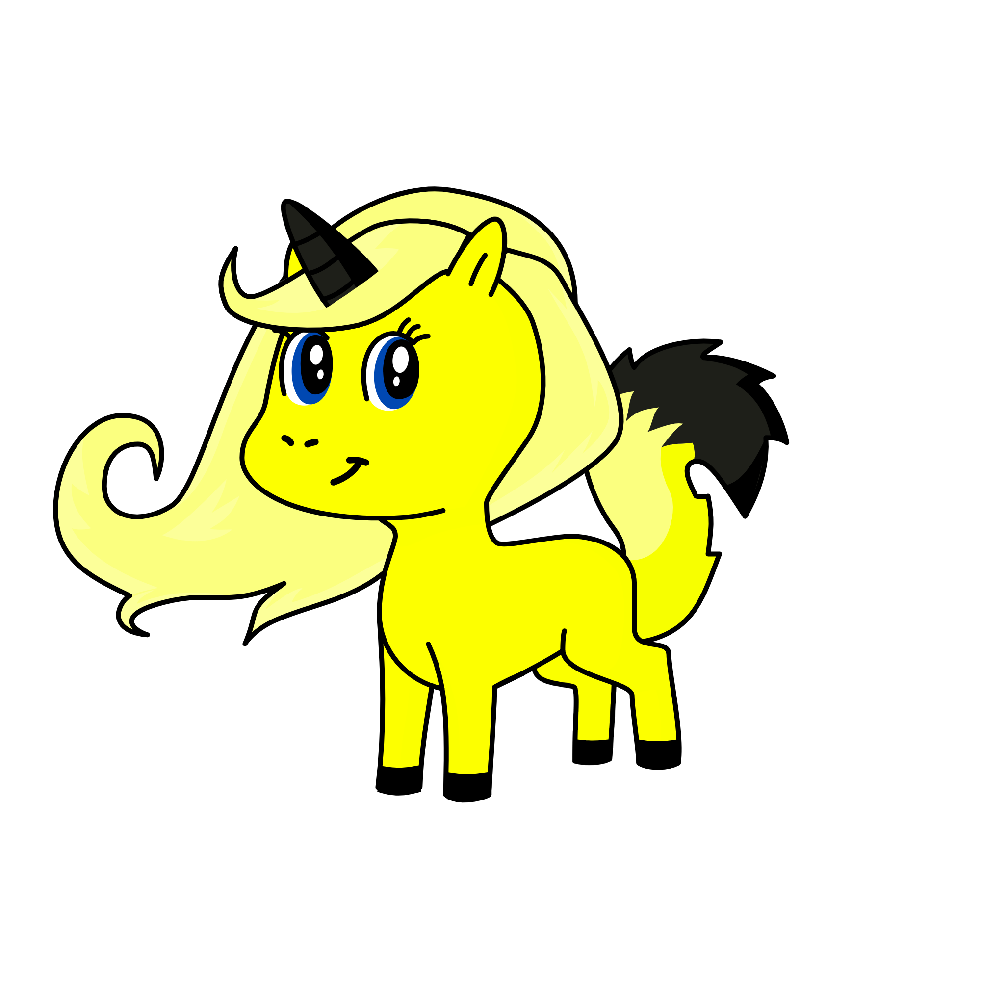 Faith, the unicorn