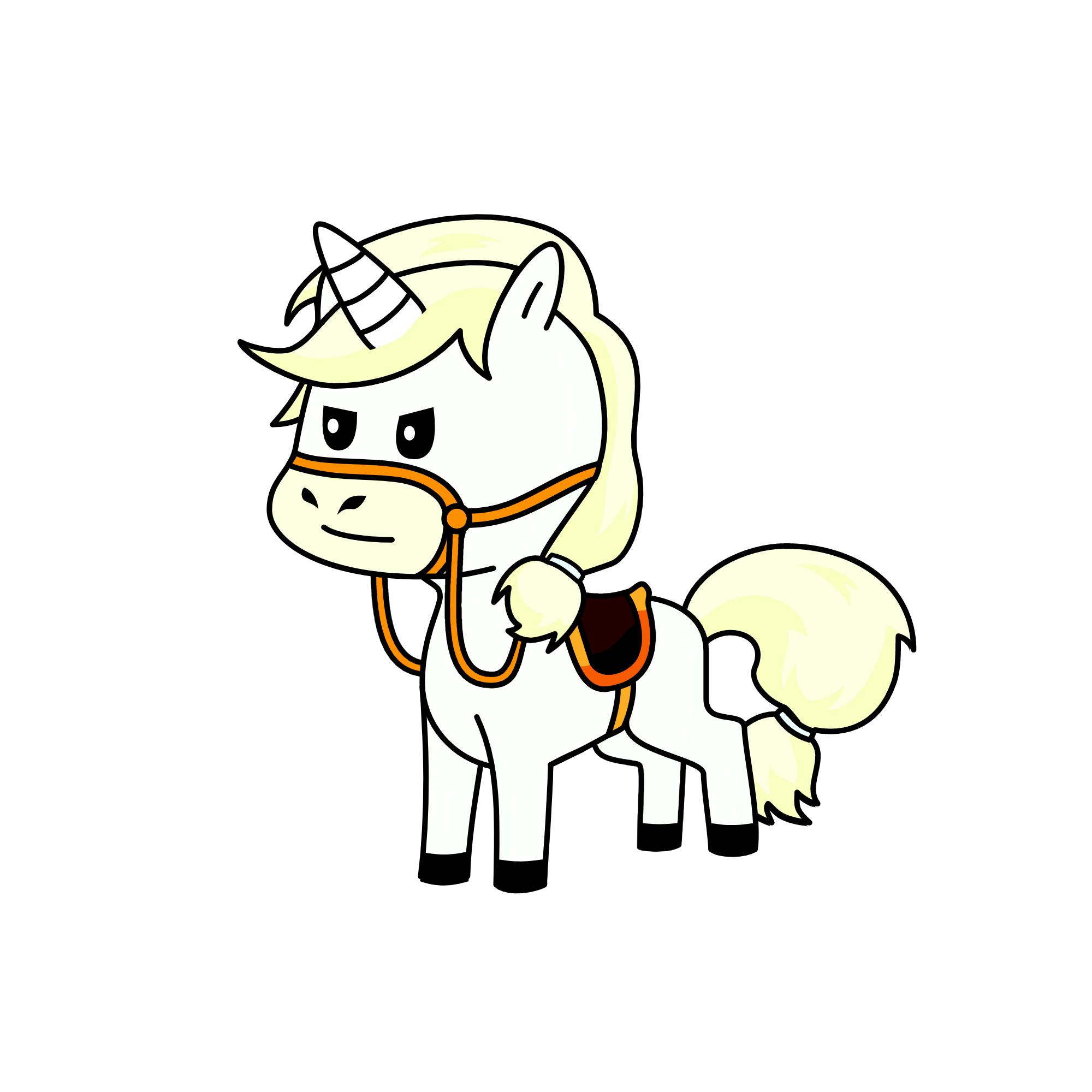 Tiana, the unicorn