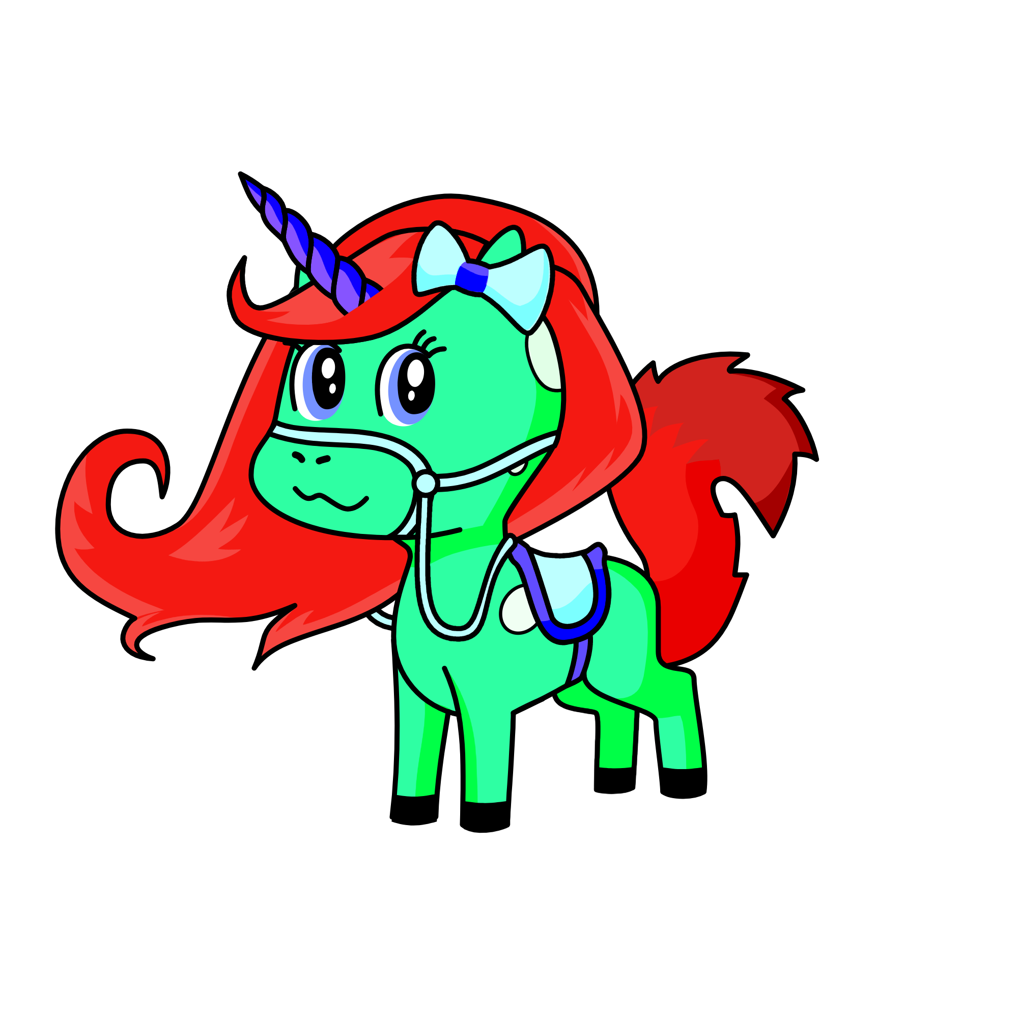 Ariel, the unicorn