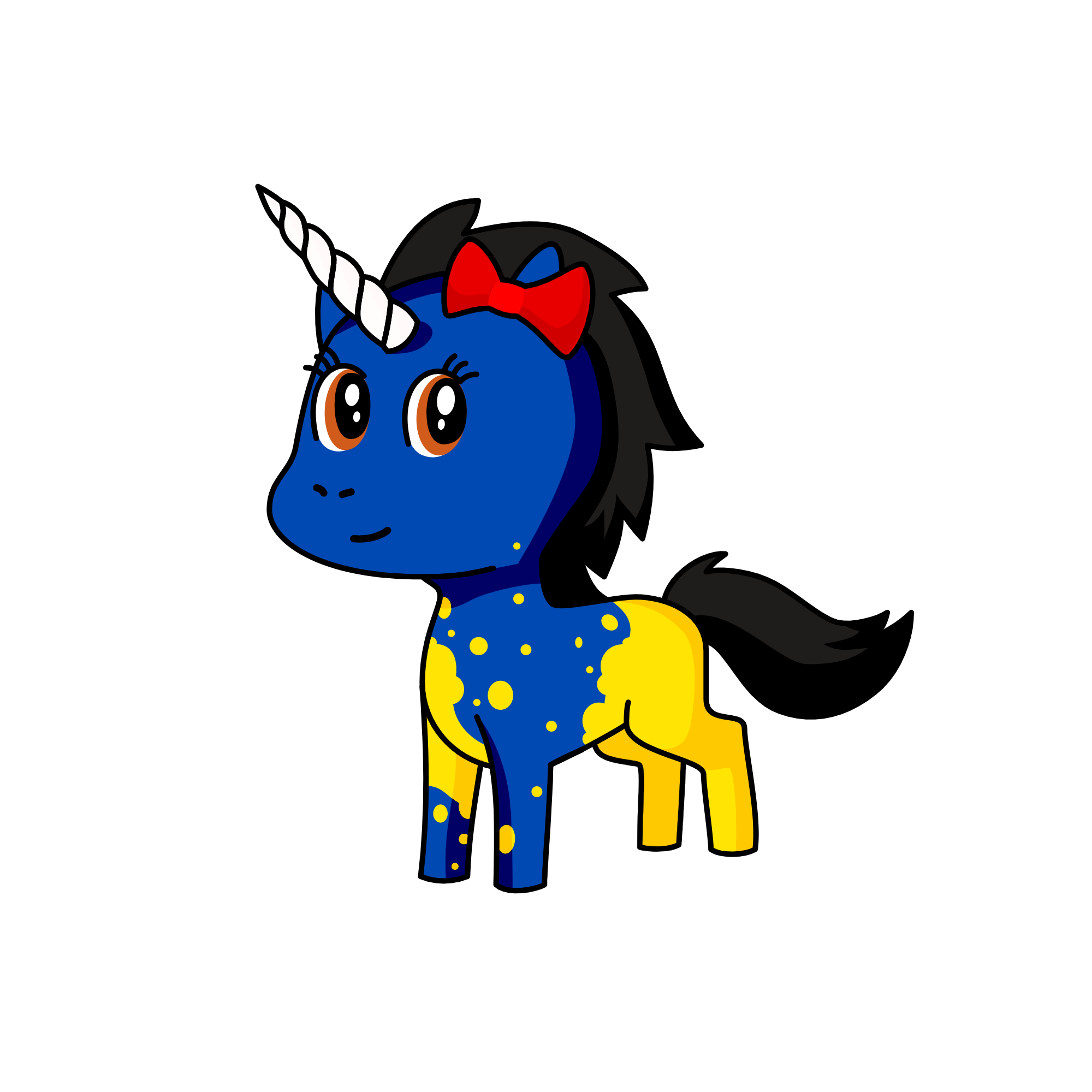 Snow White, the unicorn