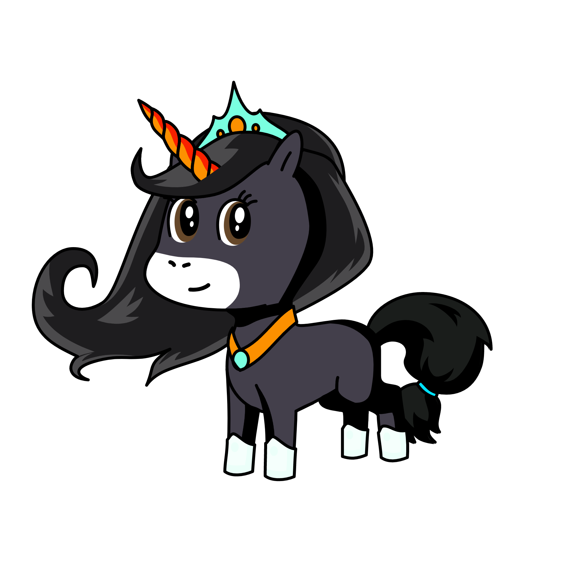 Jasmine, the unicorn