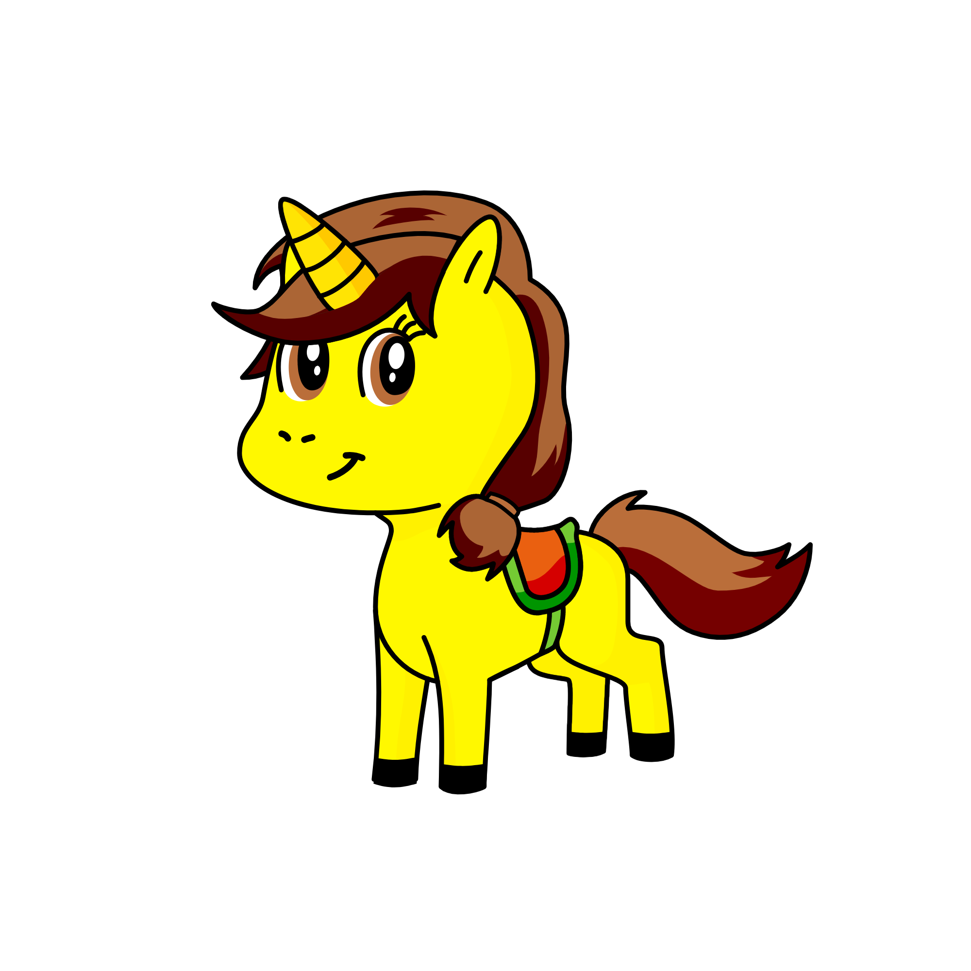 Belle, the unicorn