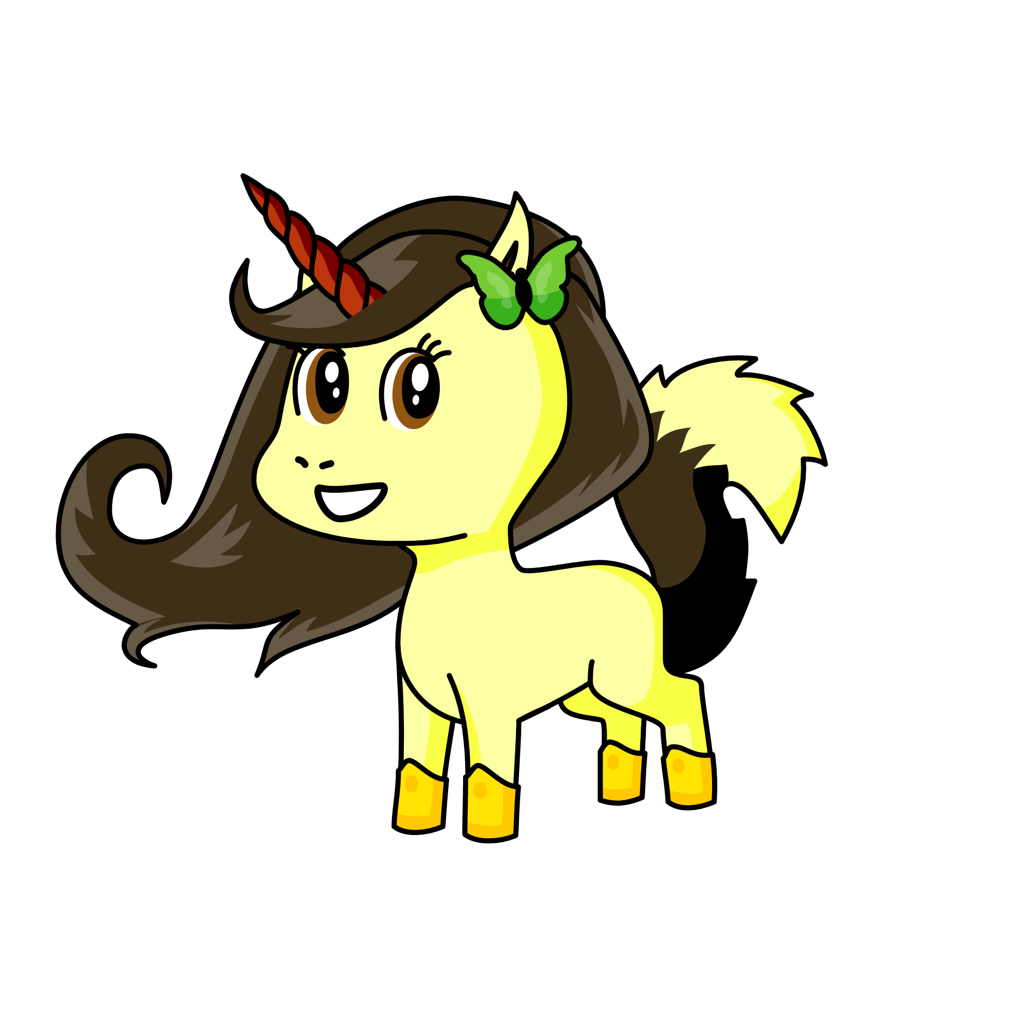 belle, the unicorn