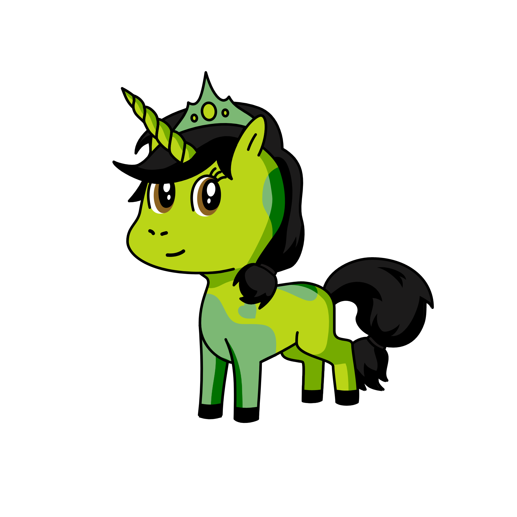 Tiana, the unicorn