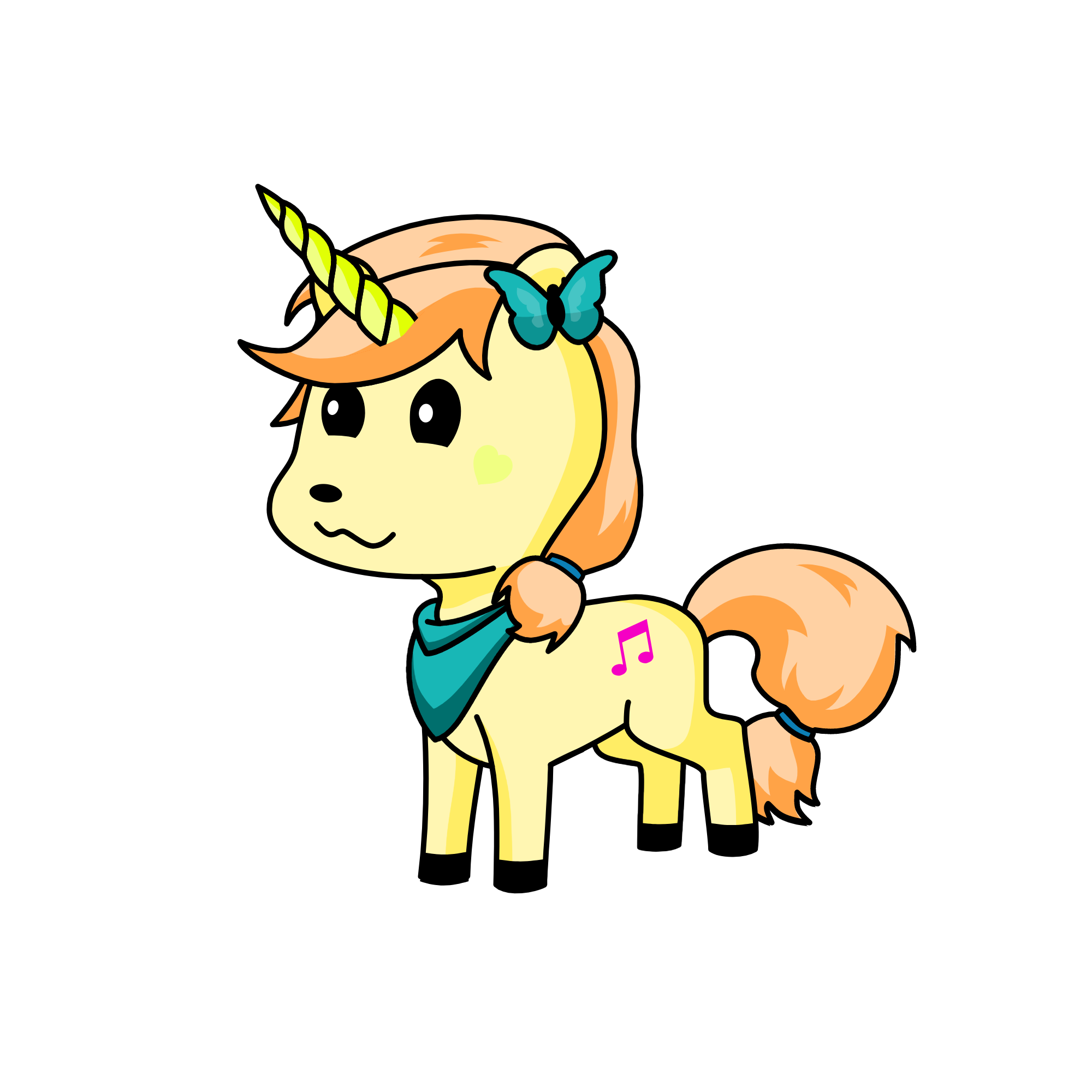 lala, the unicorn