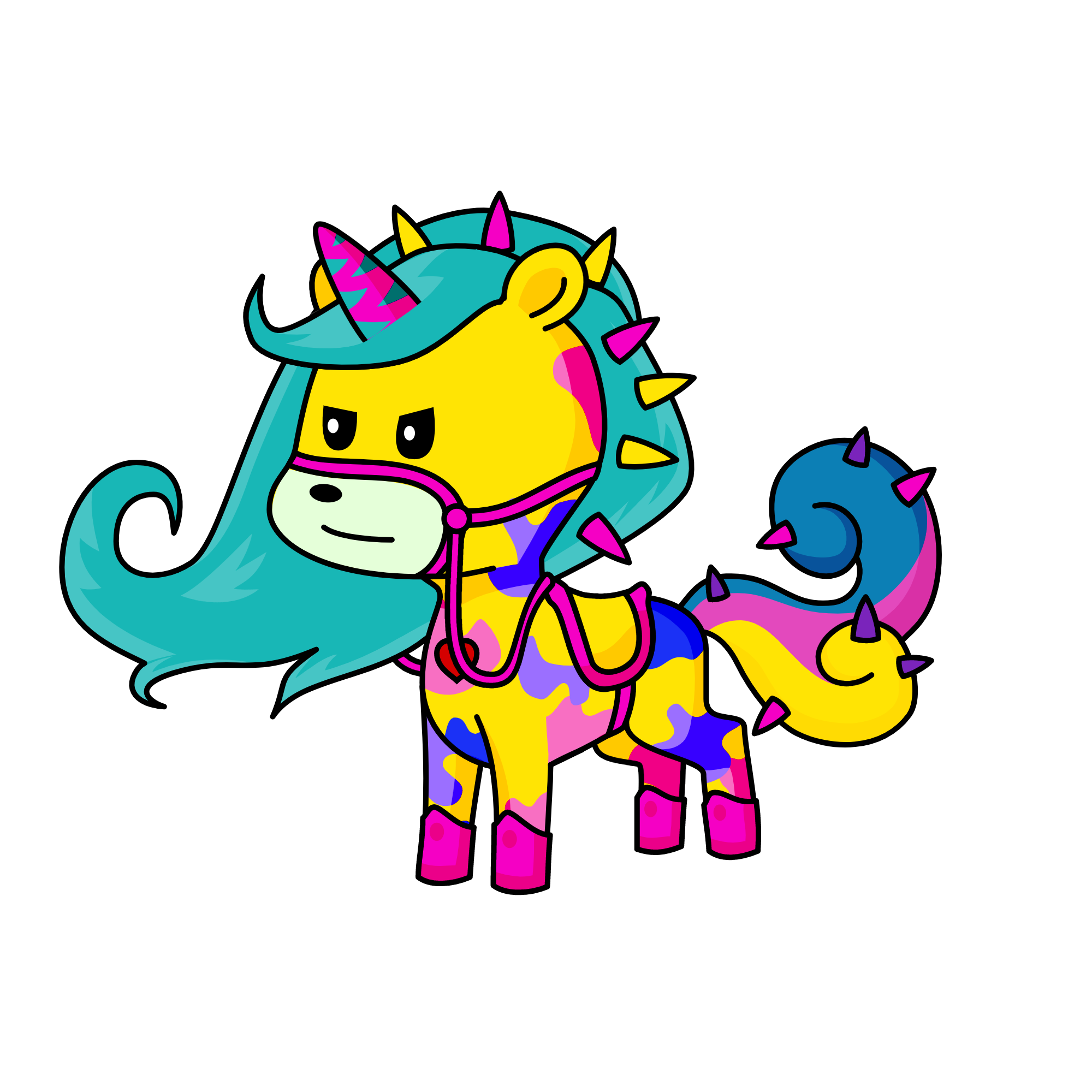 pinkyelli, the unicorn
