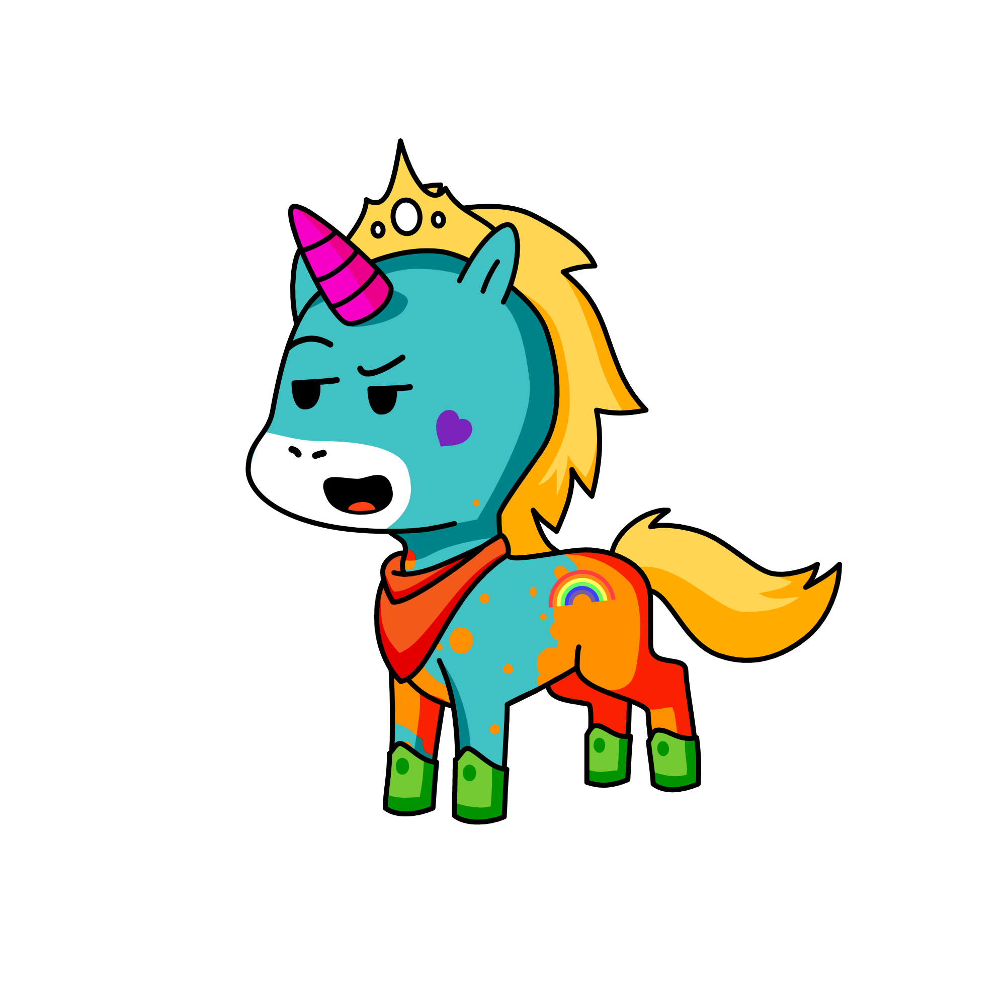 mrs sparkle, the unicorn