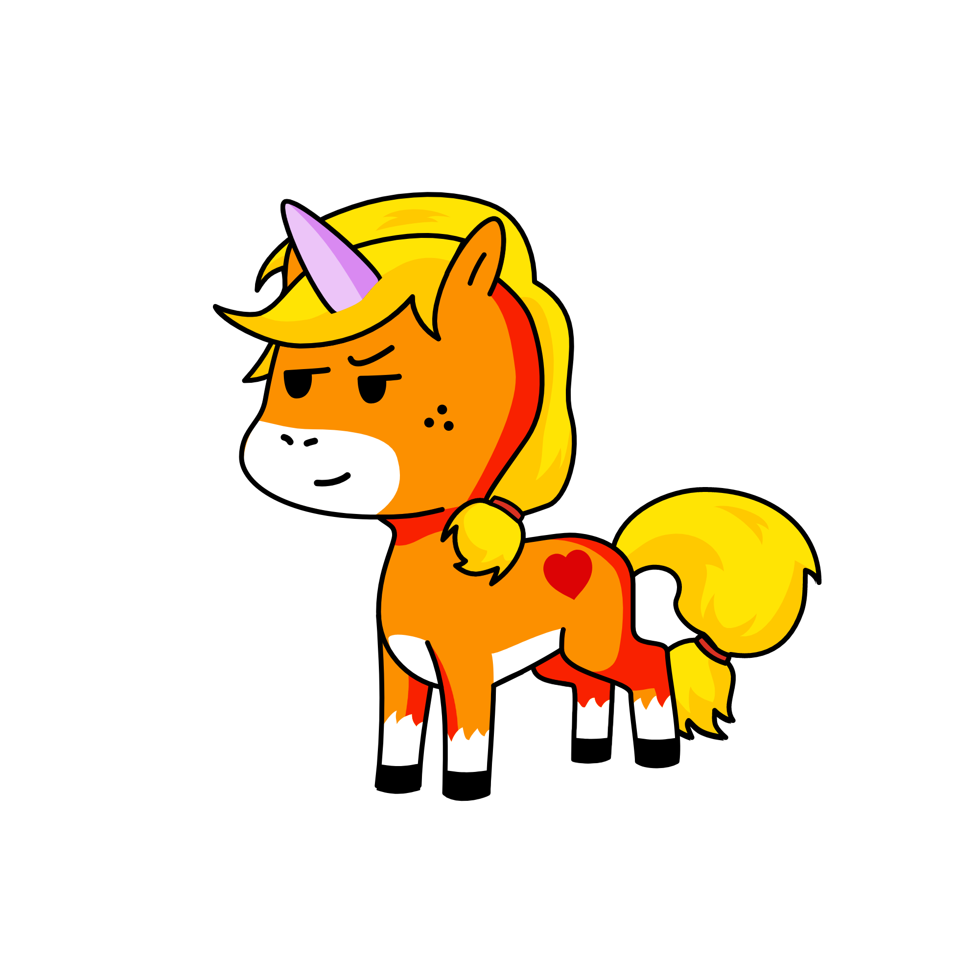 Applejack, the unicorn
