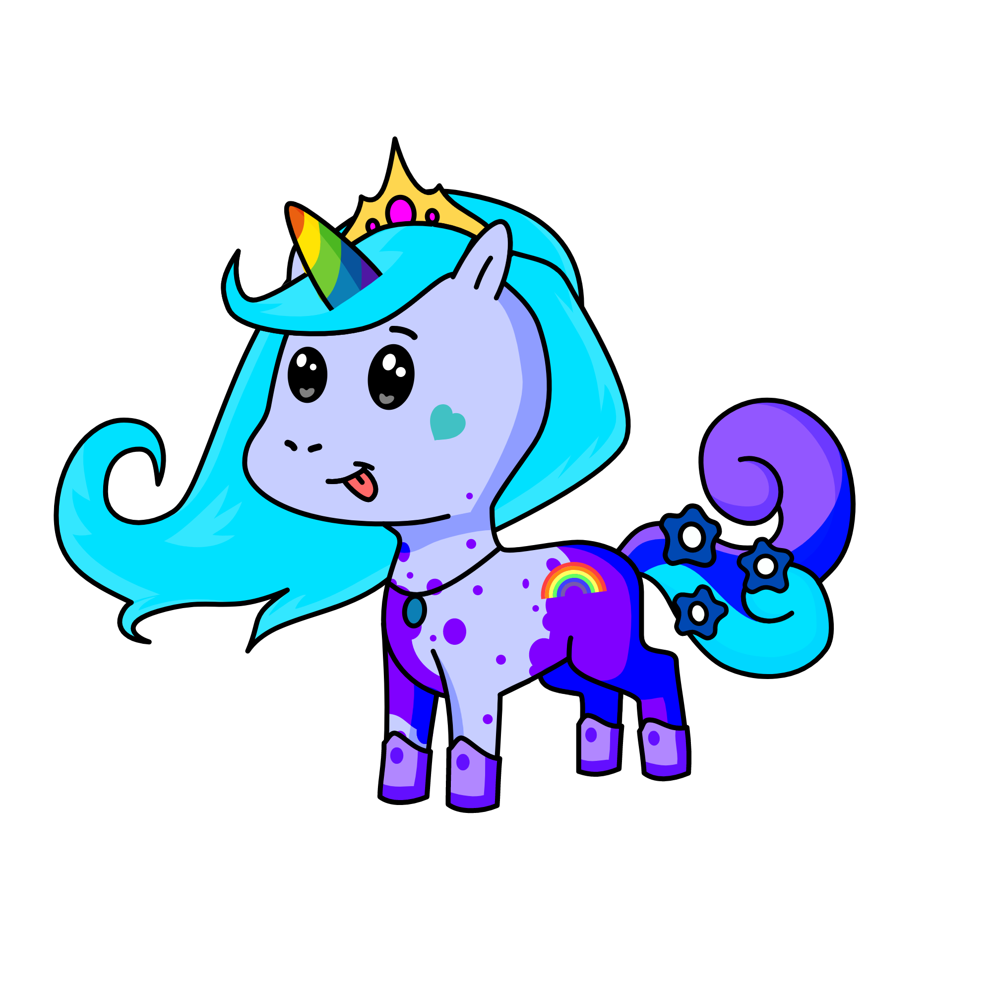 Arty, the unicorn