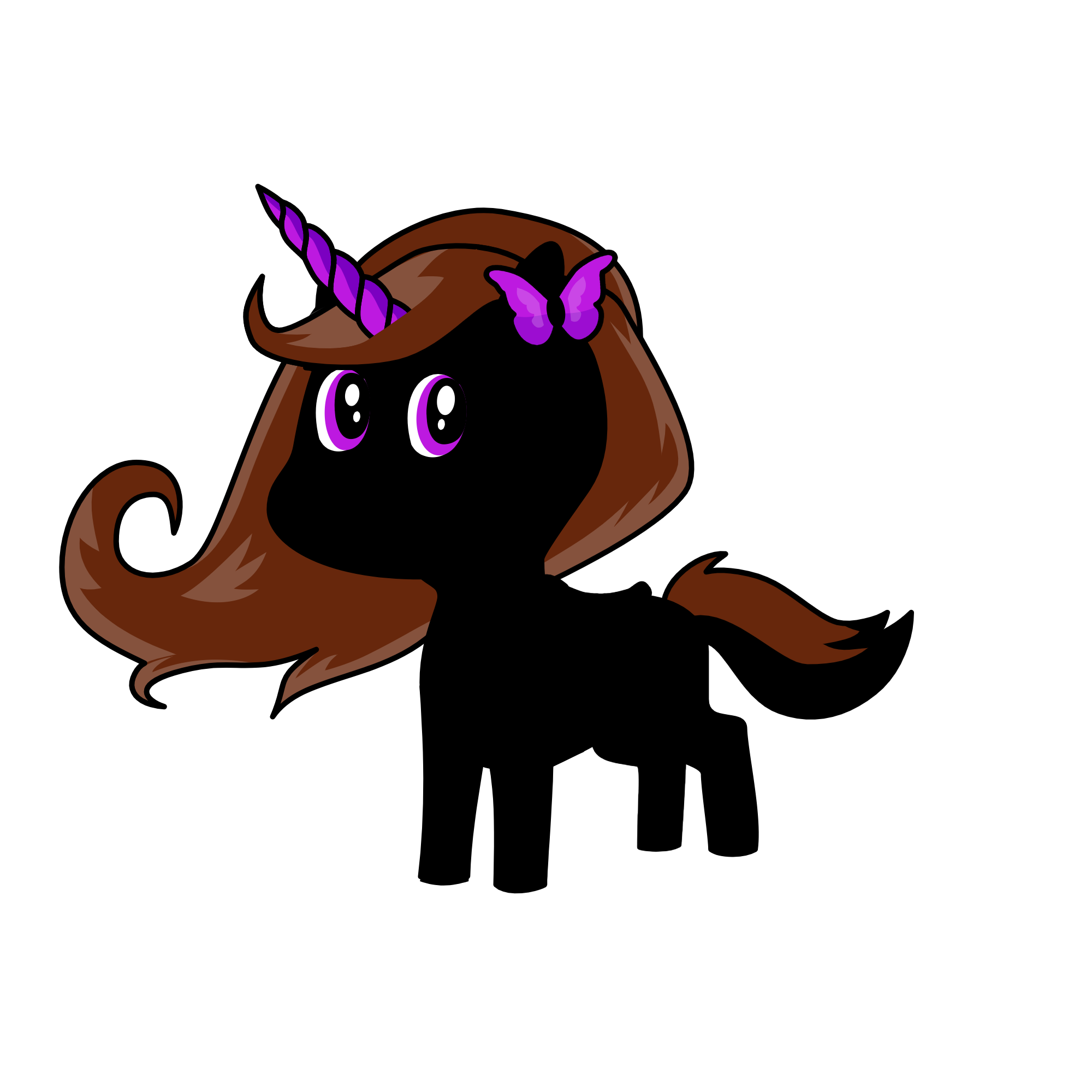 Vamparina, the unicorn