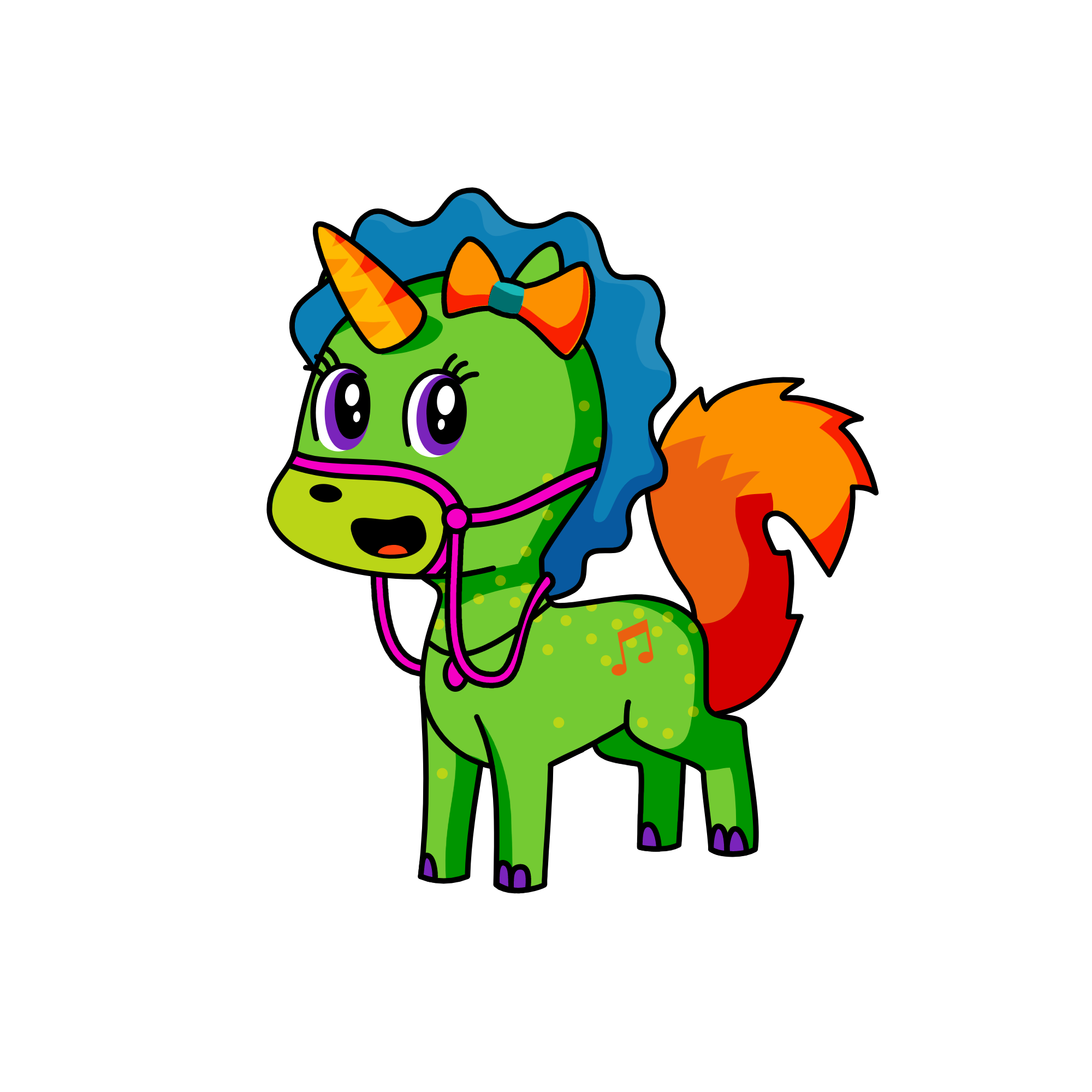before #9 , the unicorn