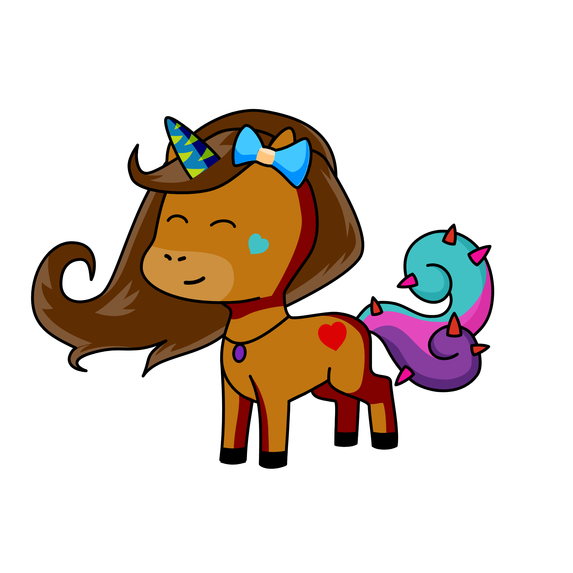 Glimmer, the unicorn