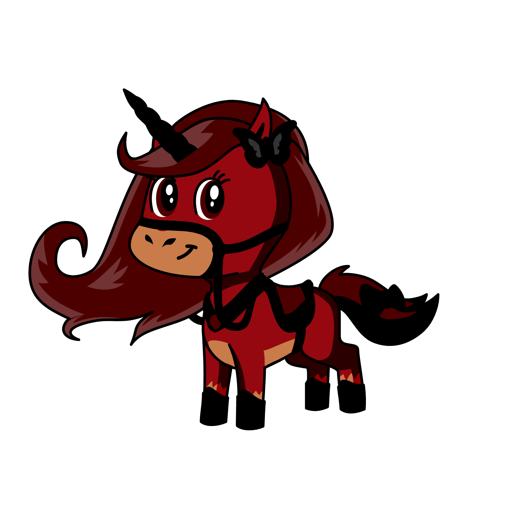 Blare, the unicorn