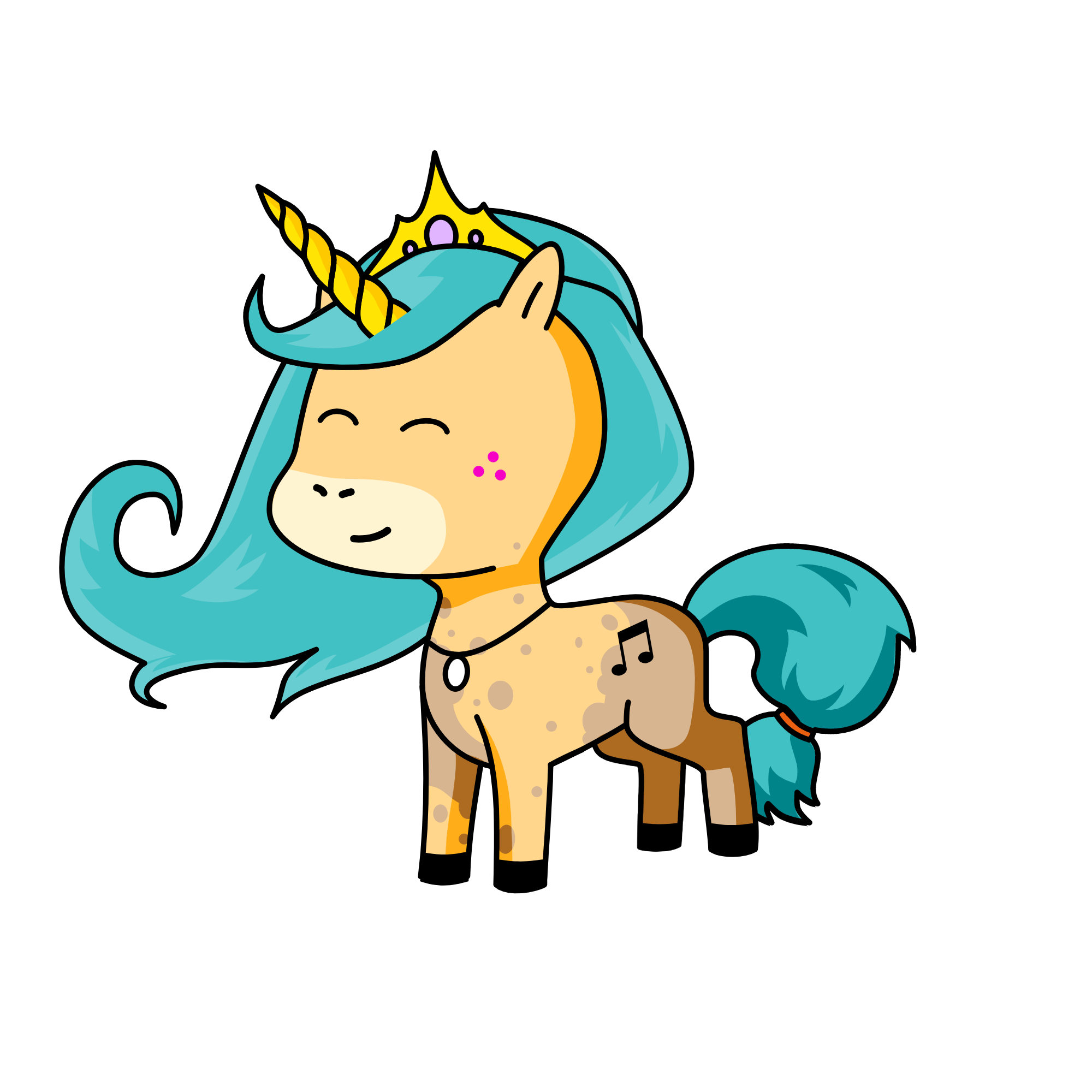 caramelo, the unicorn