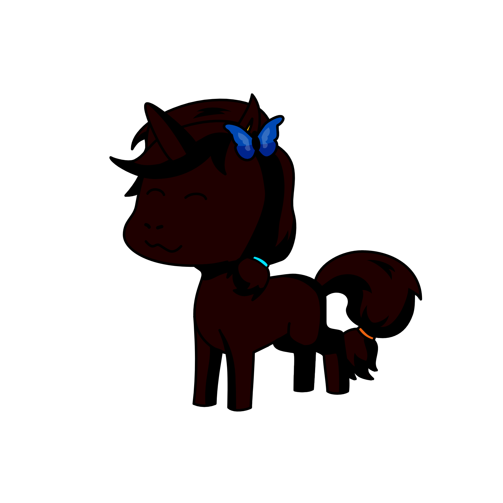 DARK BRONNIE*$, the unicorn