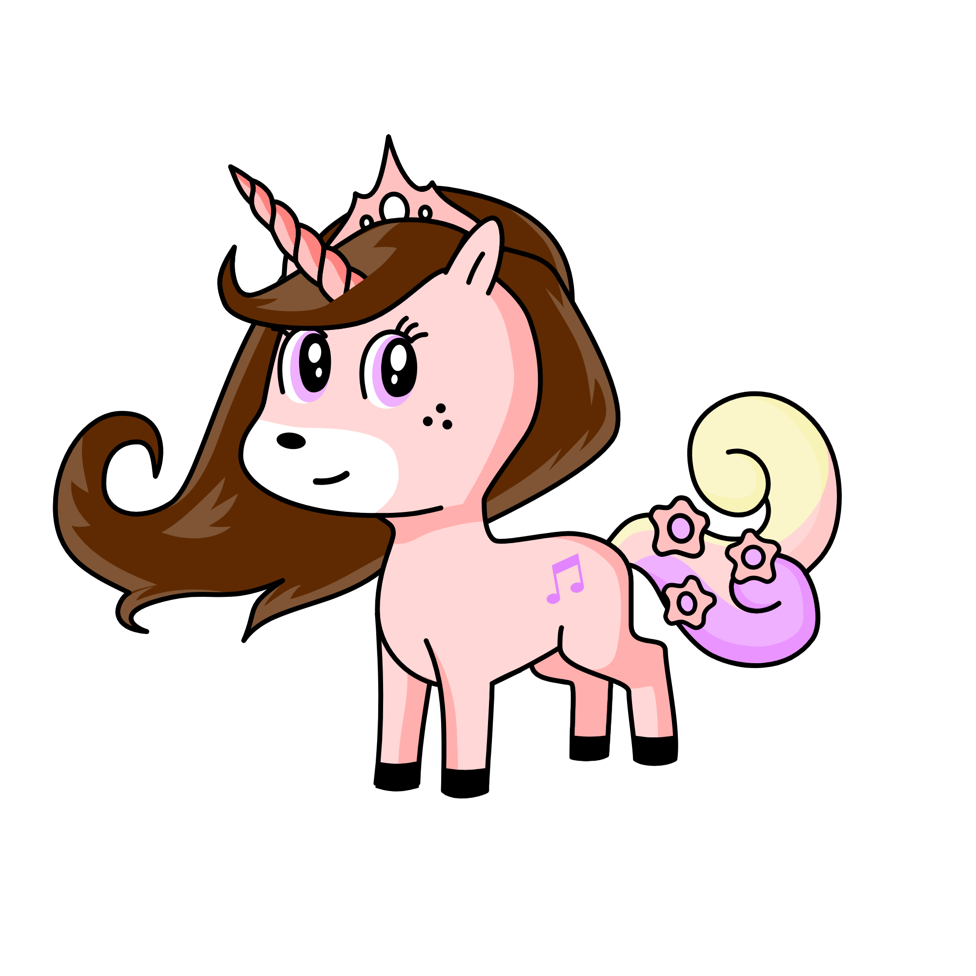 Bliss, the unicorn