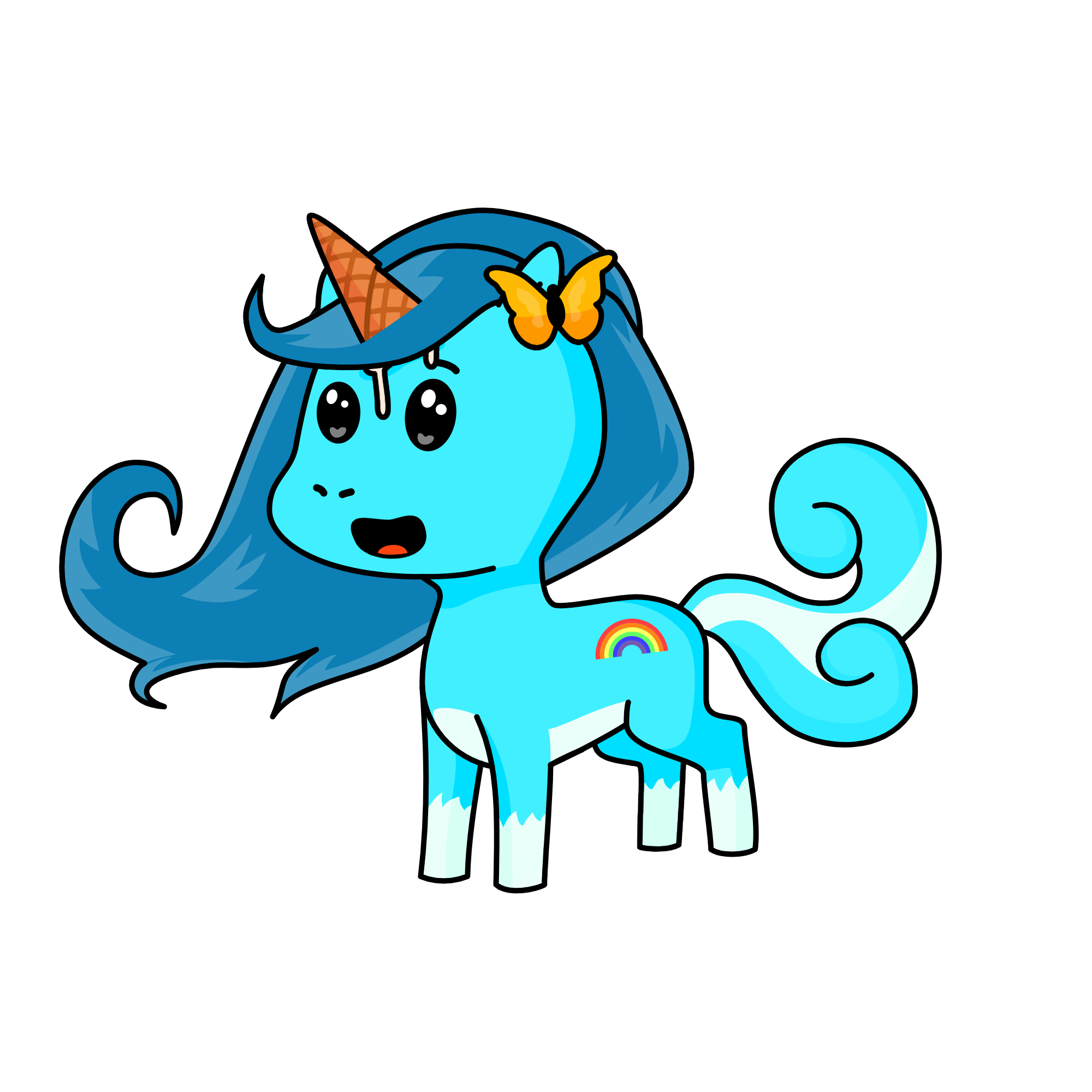 water-corn, the unicorn
