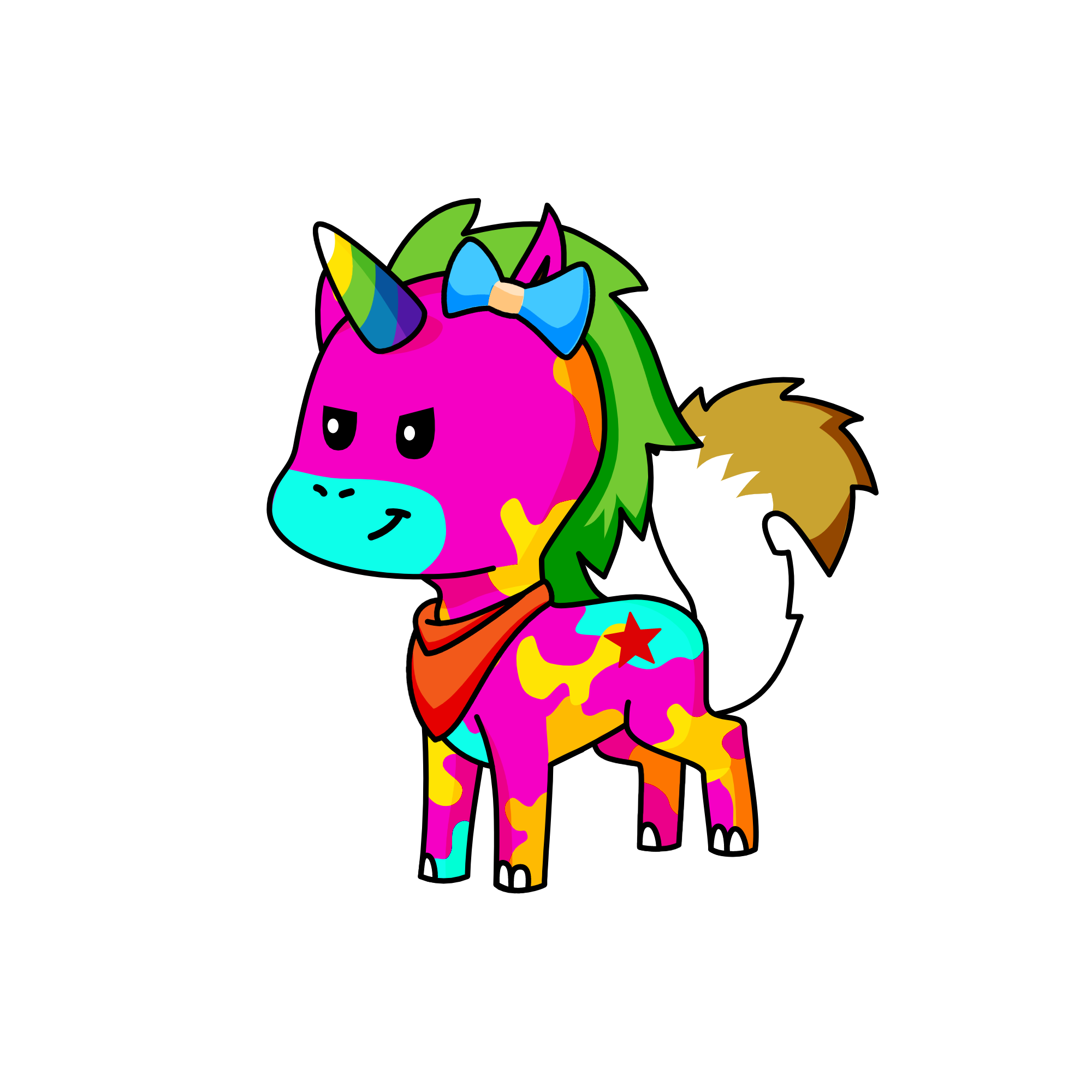 dingadong, the unicorn