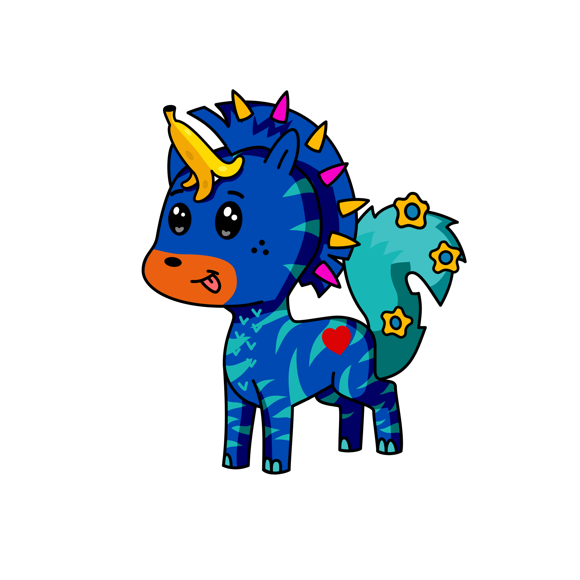 Ziba, the unicorn