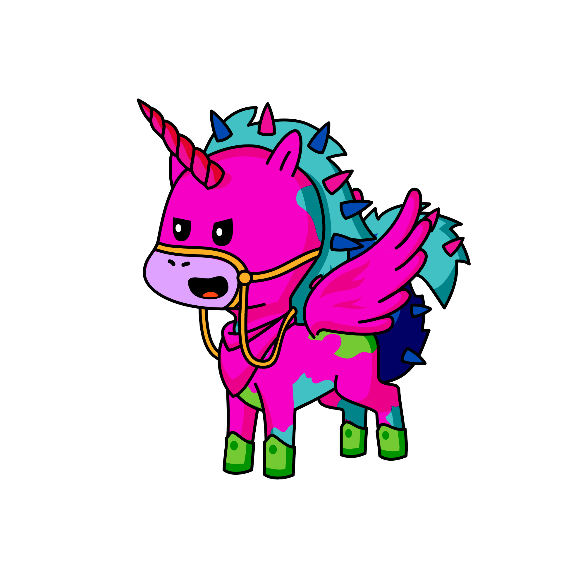 spike, the unicorn