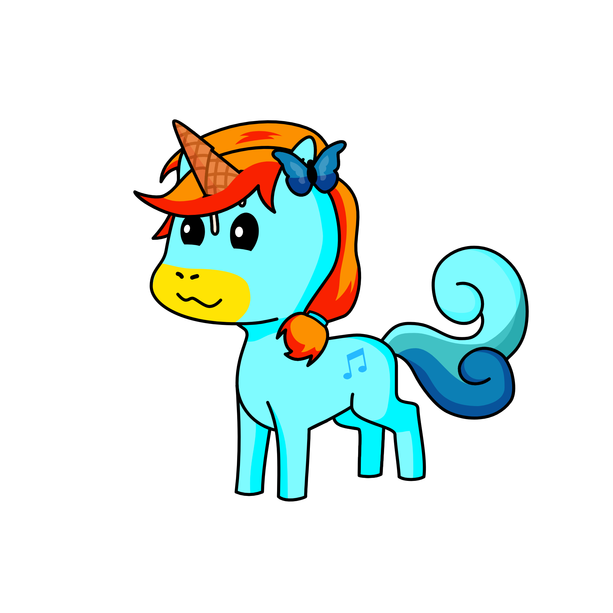 CREAMY*$, the unicorn
