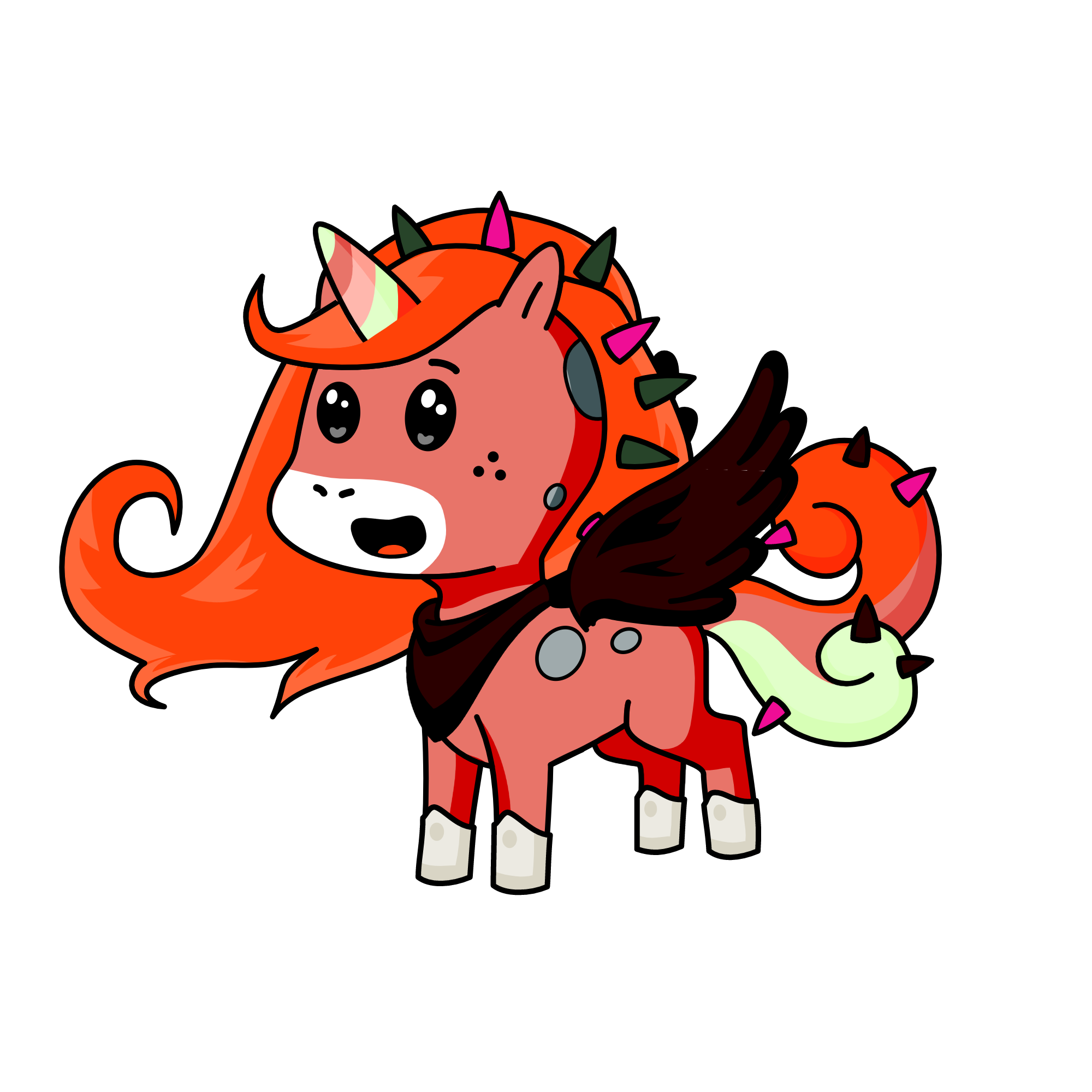 Salty Sista, the unicorn