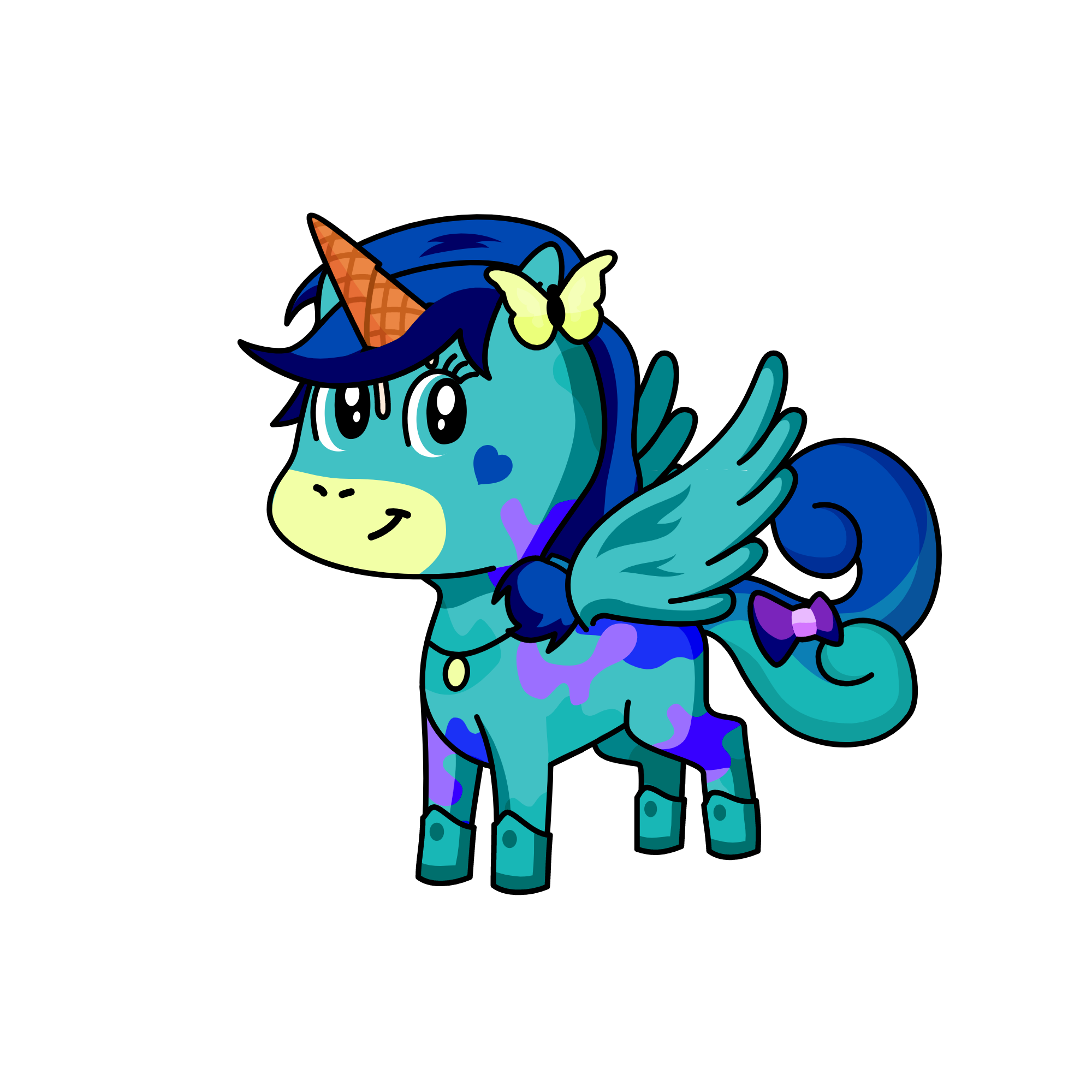 icey, the unicorn