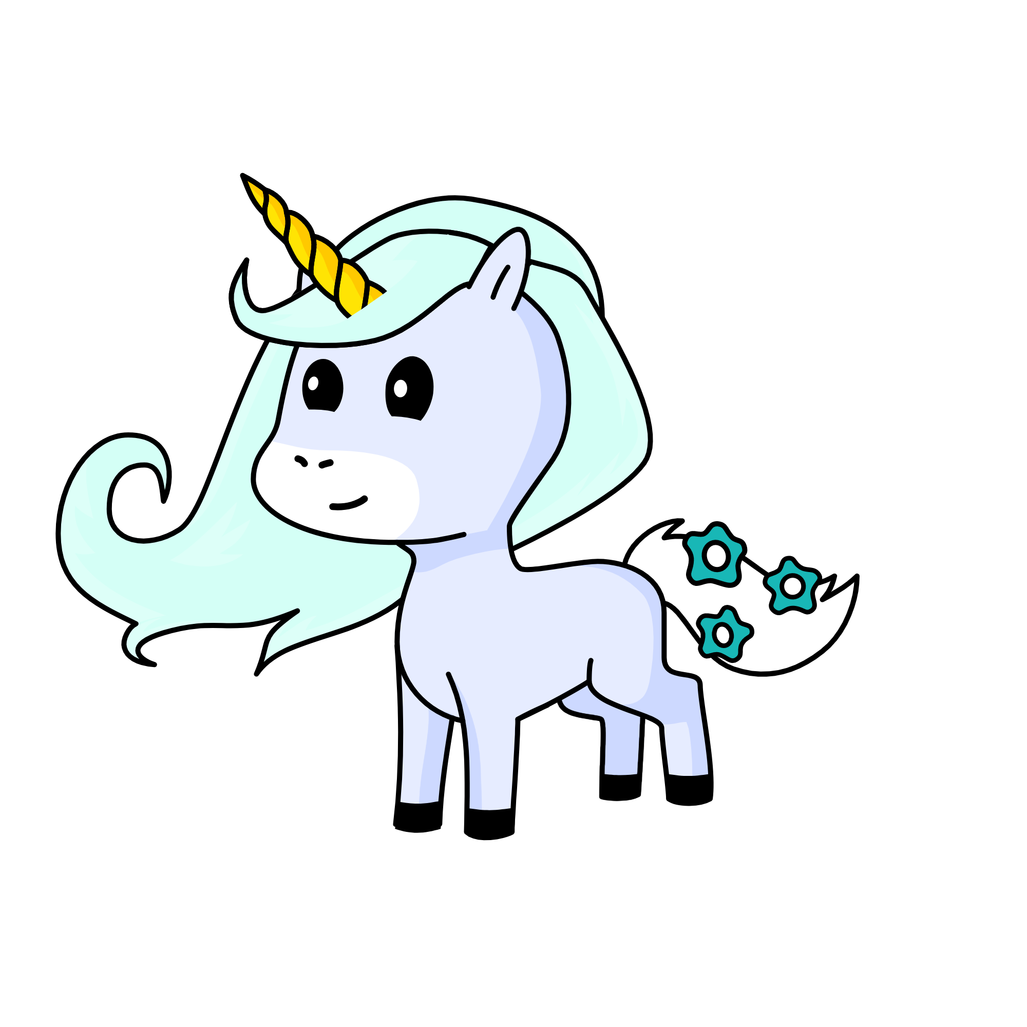 Alice, the unicorn