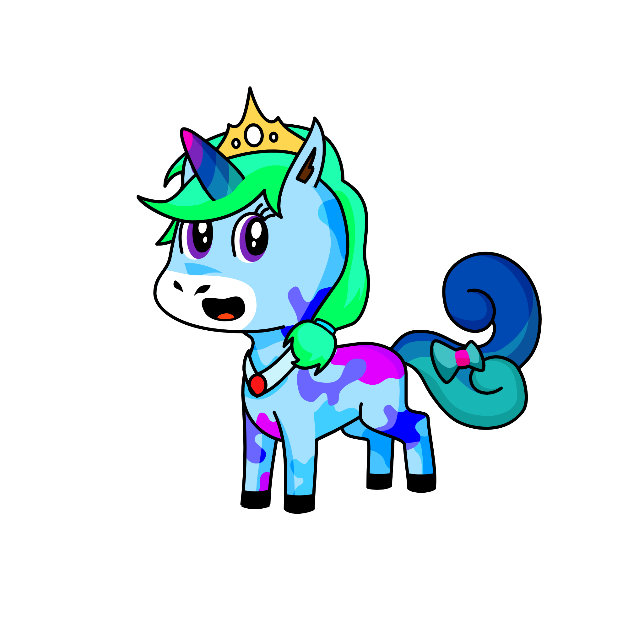 DEBIL DRAGON NO.5, the unicorn
