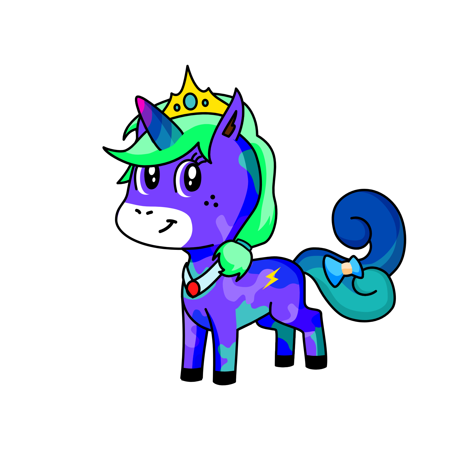 DEBIL DLAGON NO.5, the unicorn