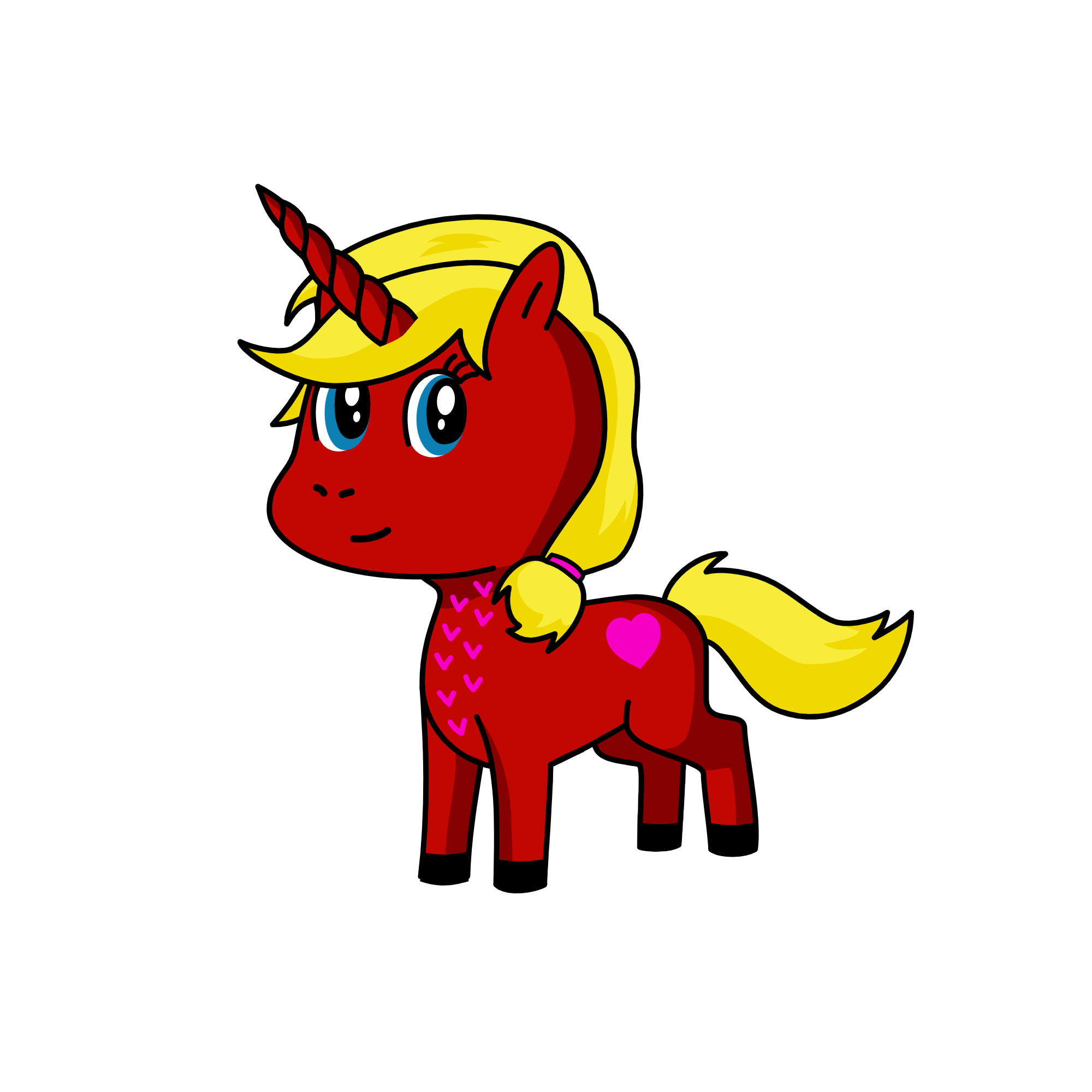 Love, the unicorn