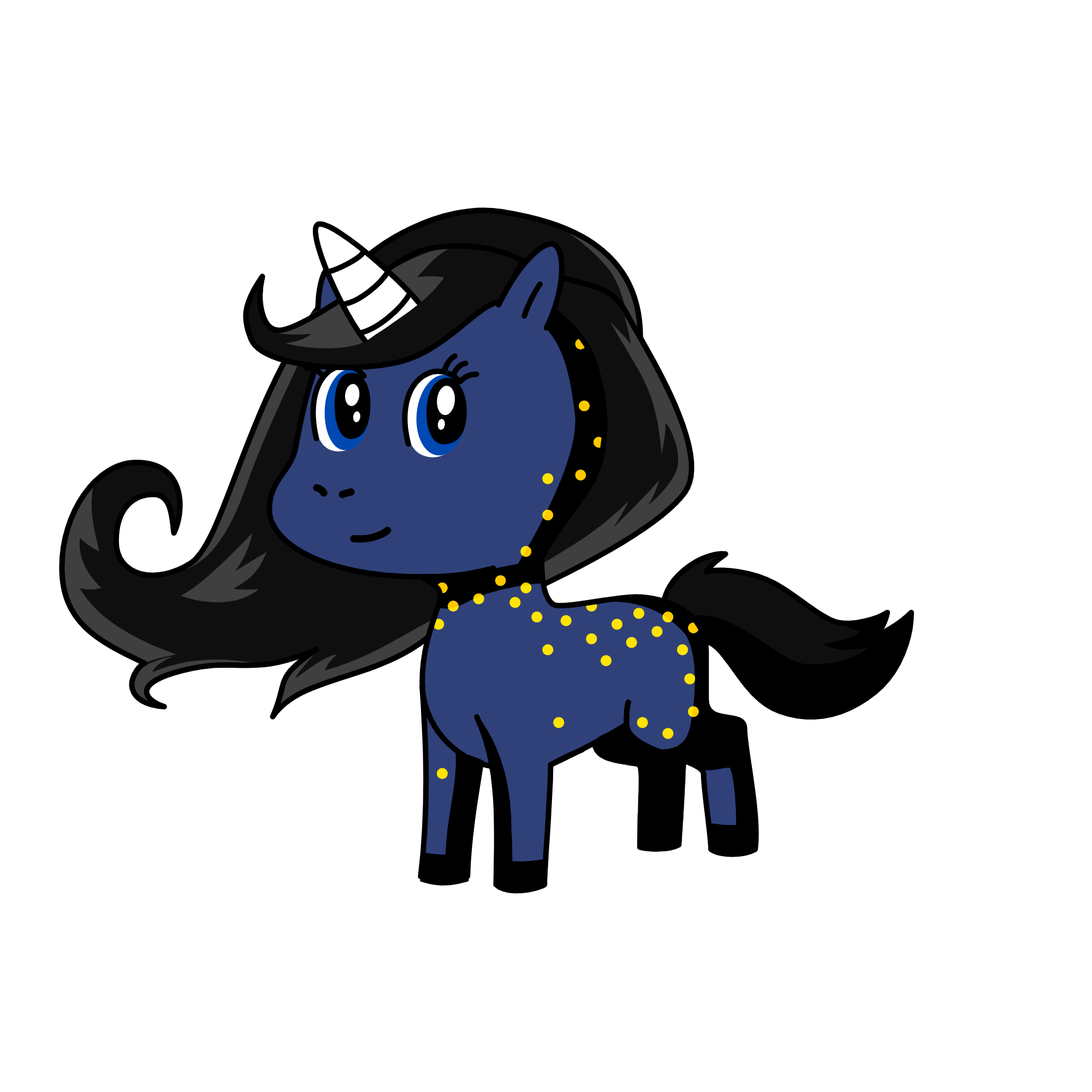 Night, the unicorn