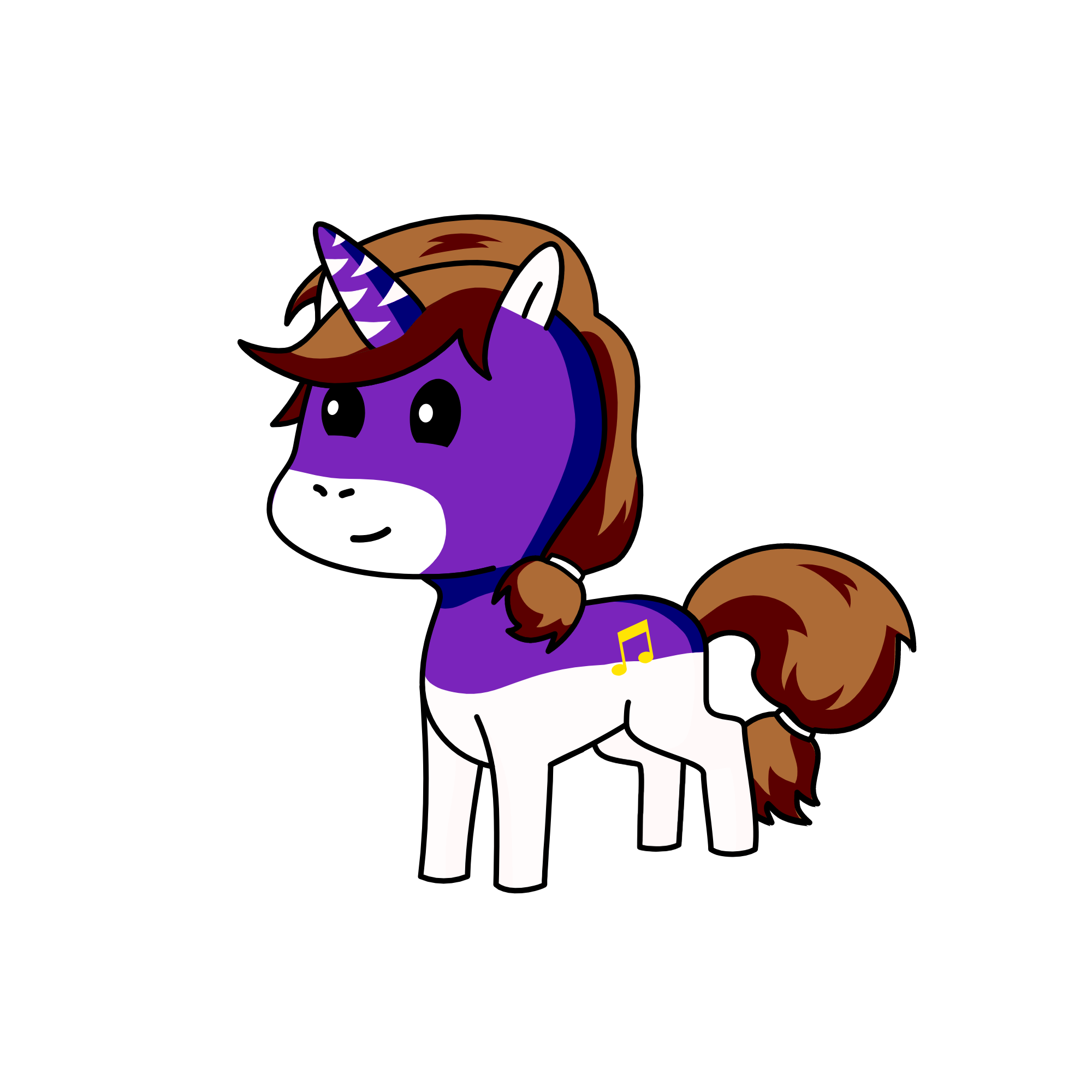 Music, the unicorn
