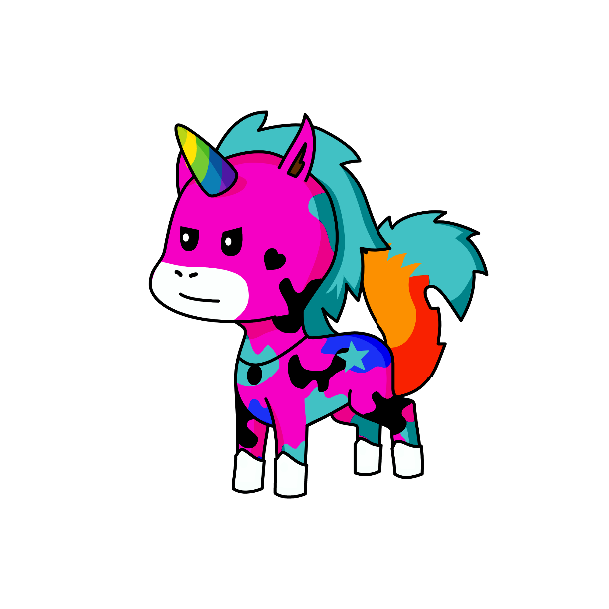 momo, the unicorn
