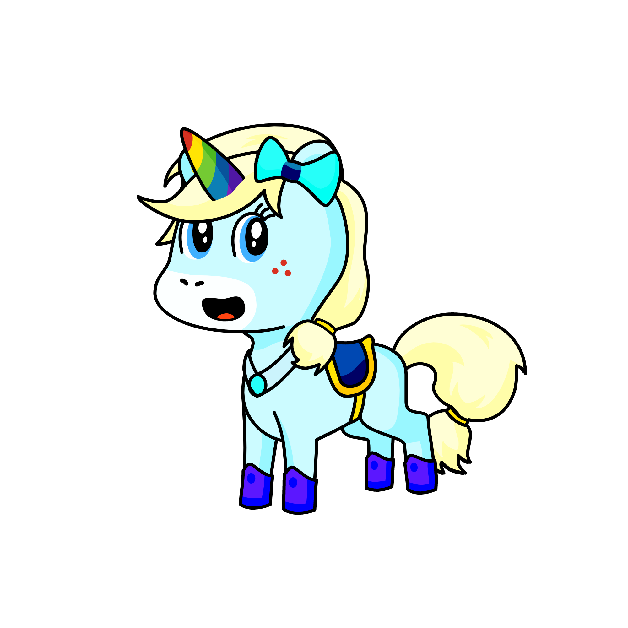 Angela, the unicorn
