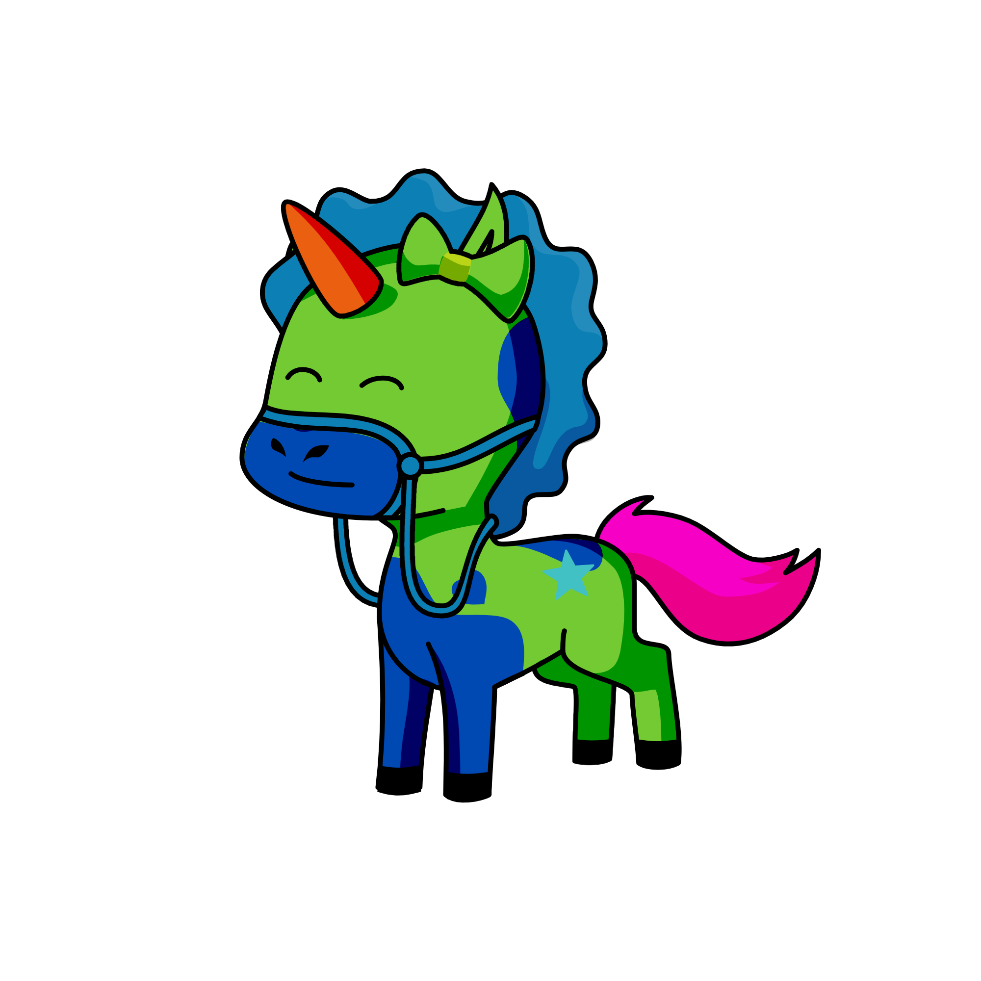Wiki Wooo, the unicorn