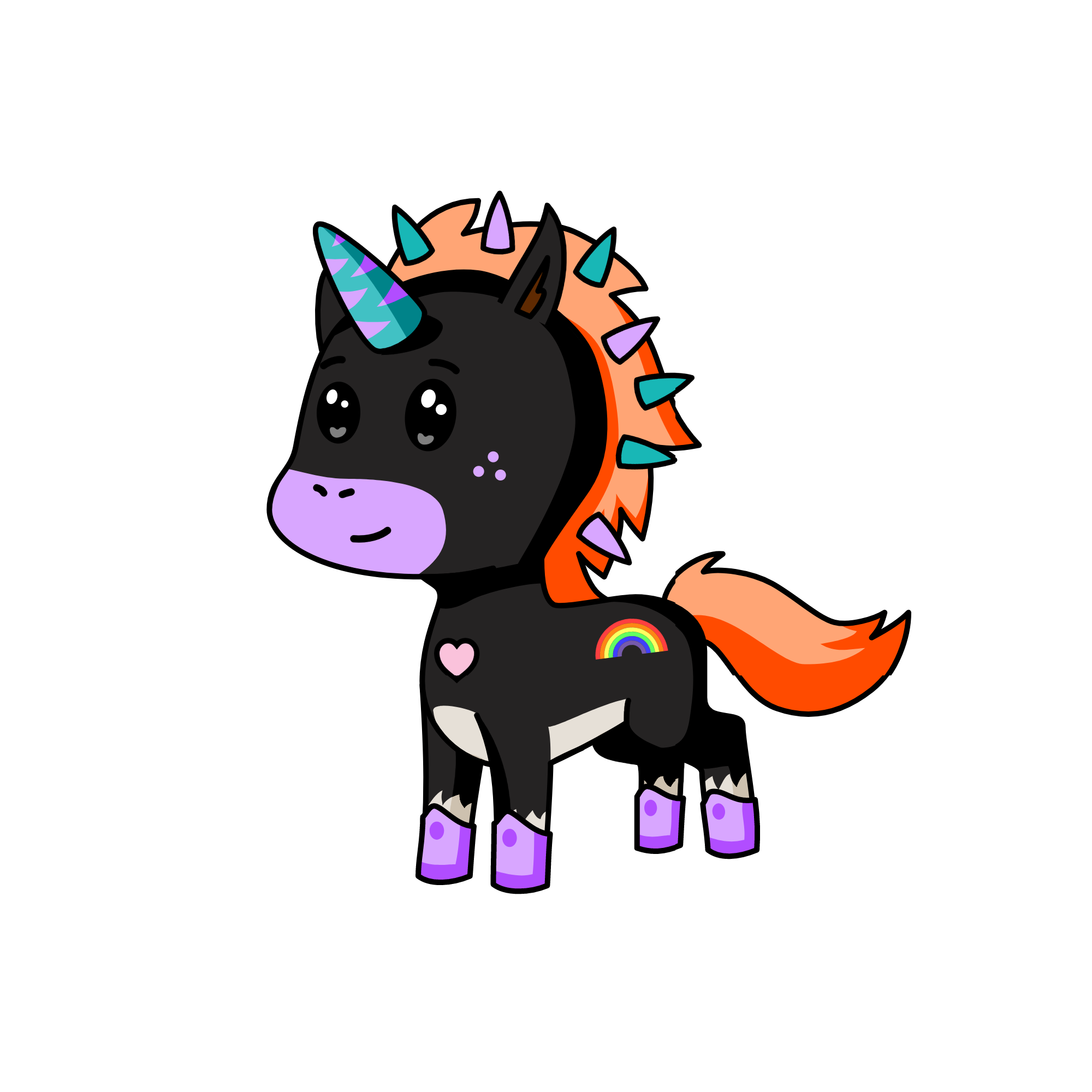 sally, the unicorn