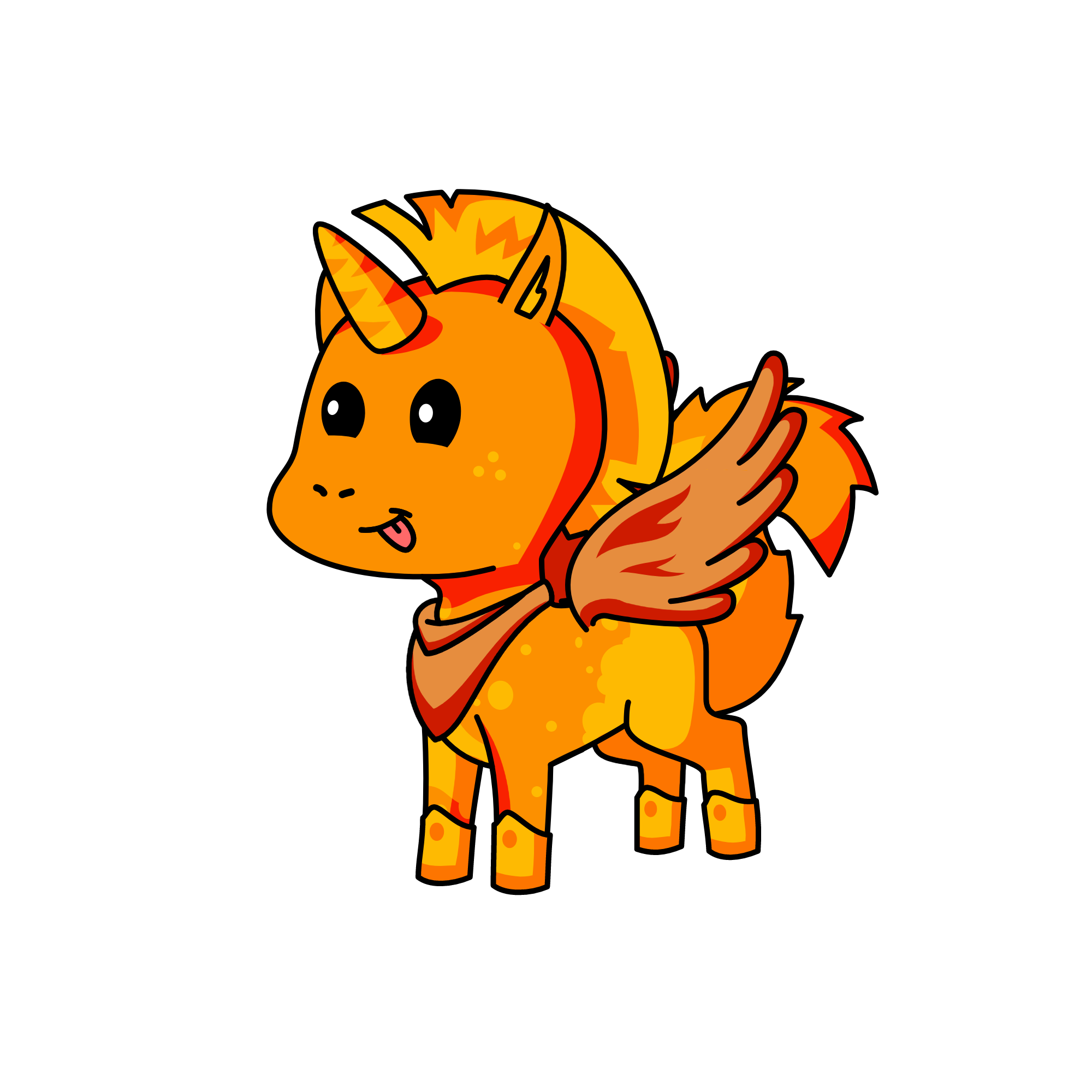 Sandy, the unicorn