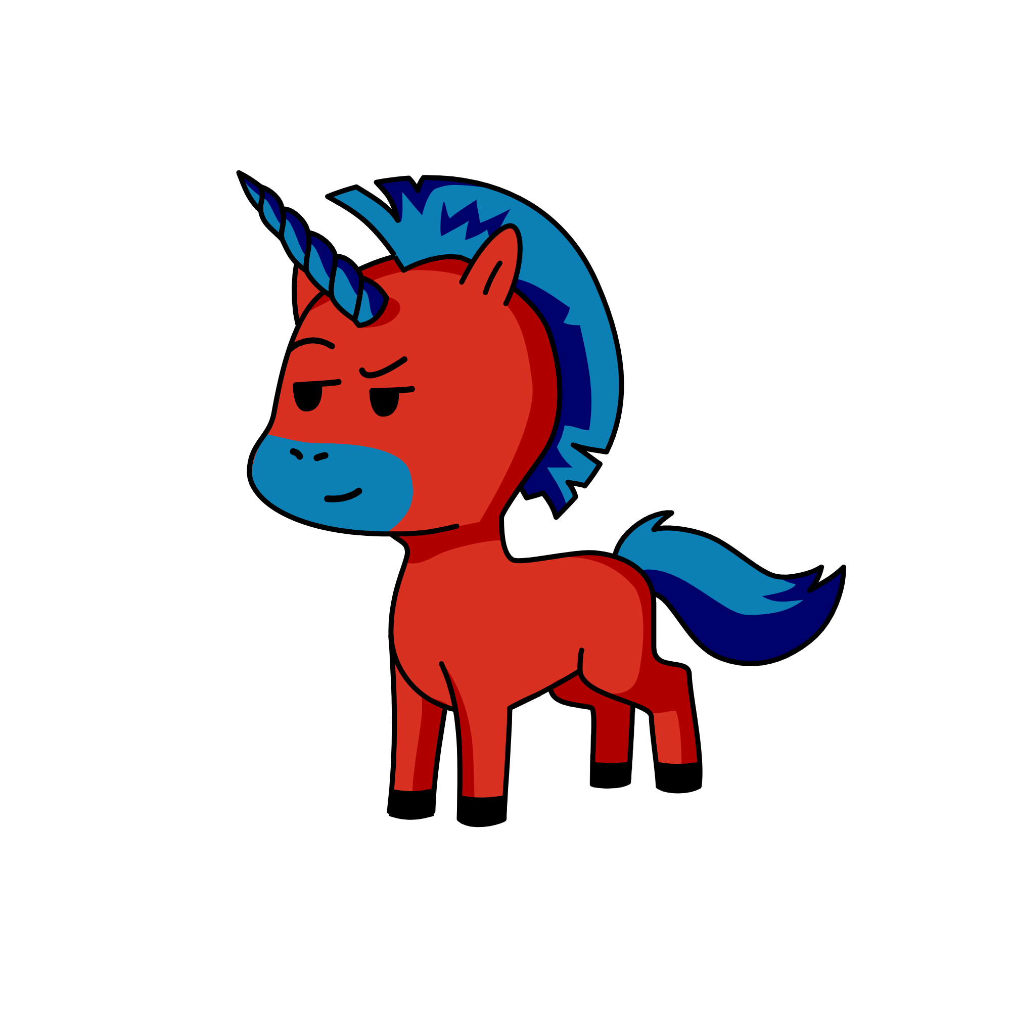 super dede, the unicorn