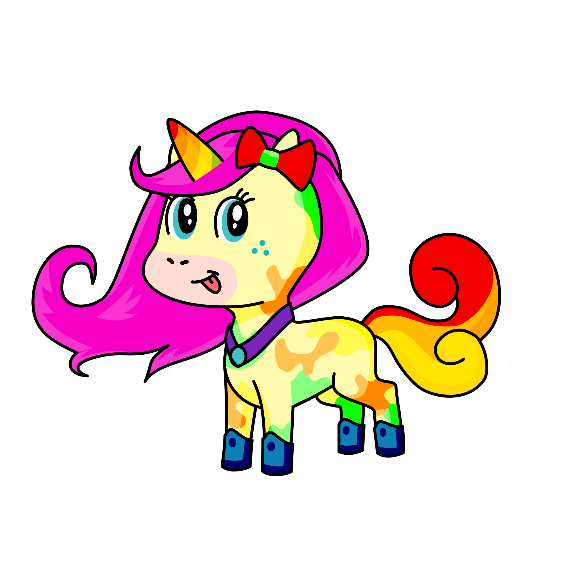 color creator, the unicorn