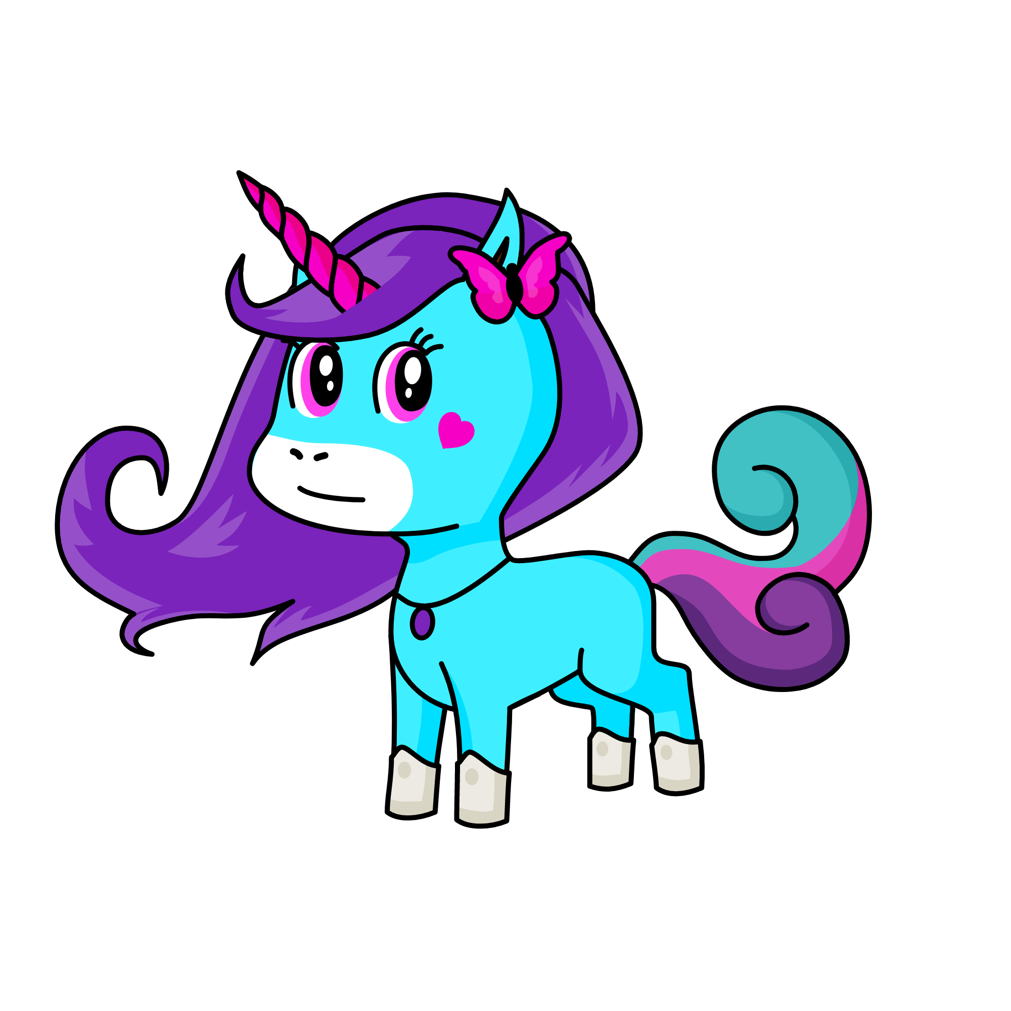 Magica, the unicorn