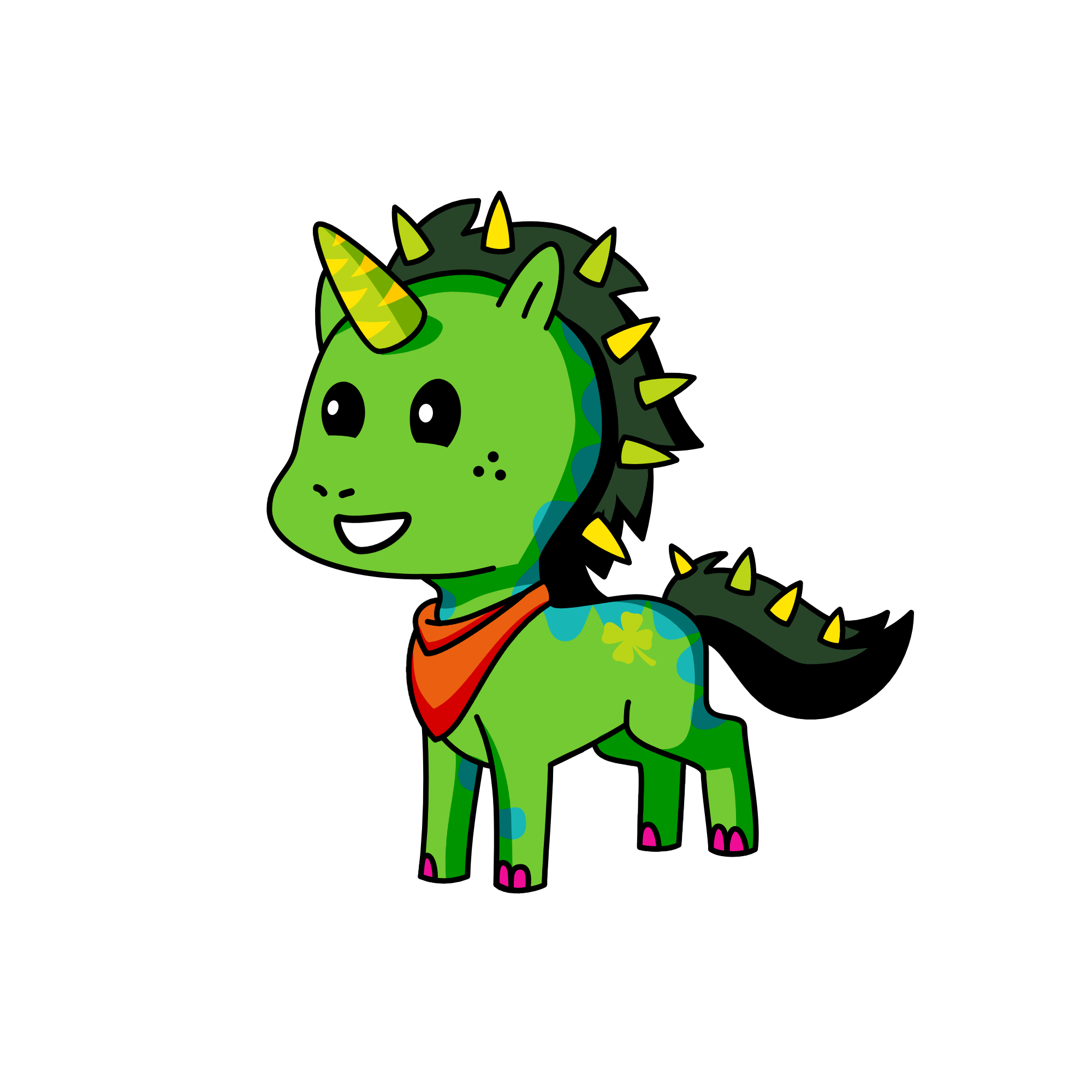 Clover, the unicorn