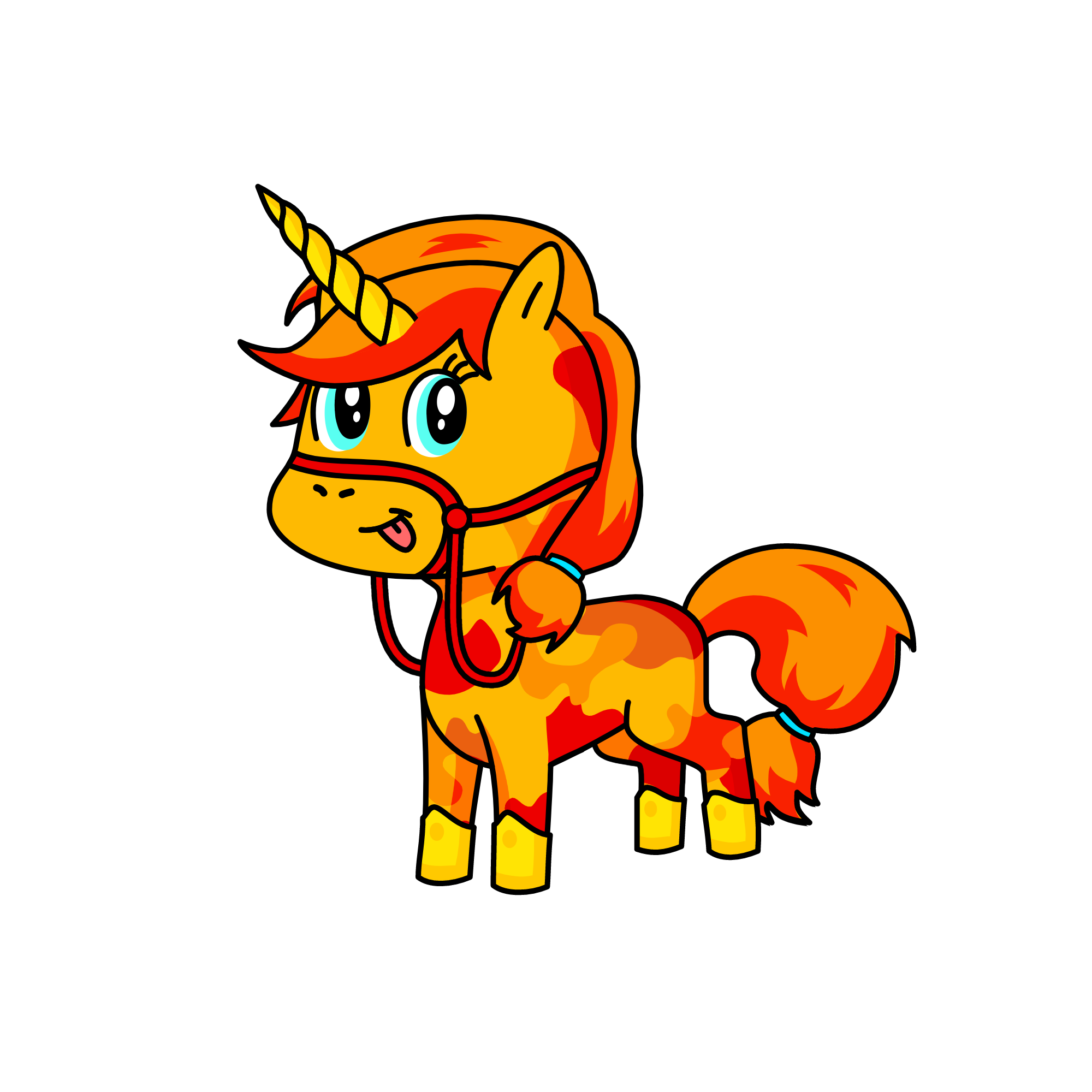 sandy, the unicorn