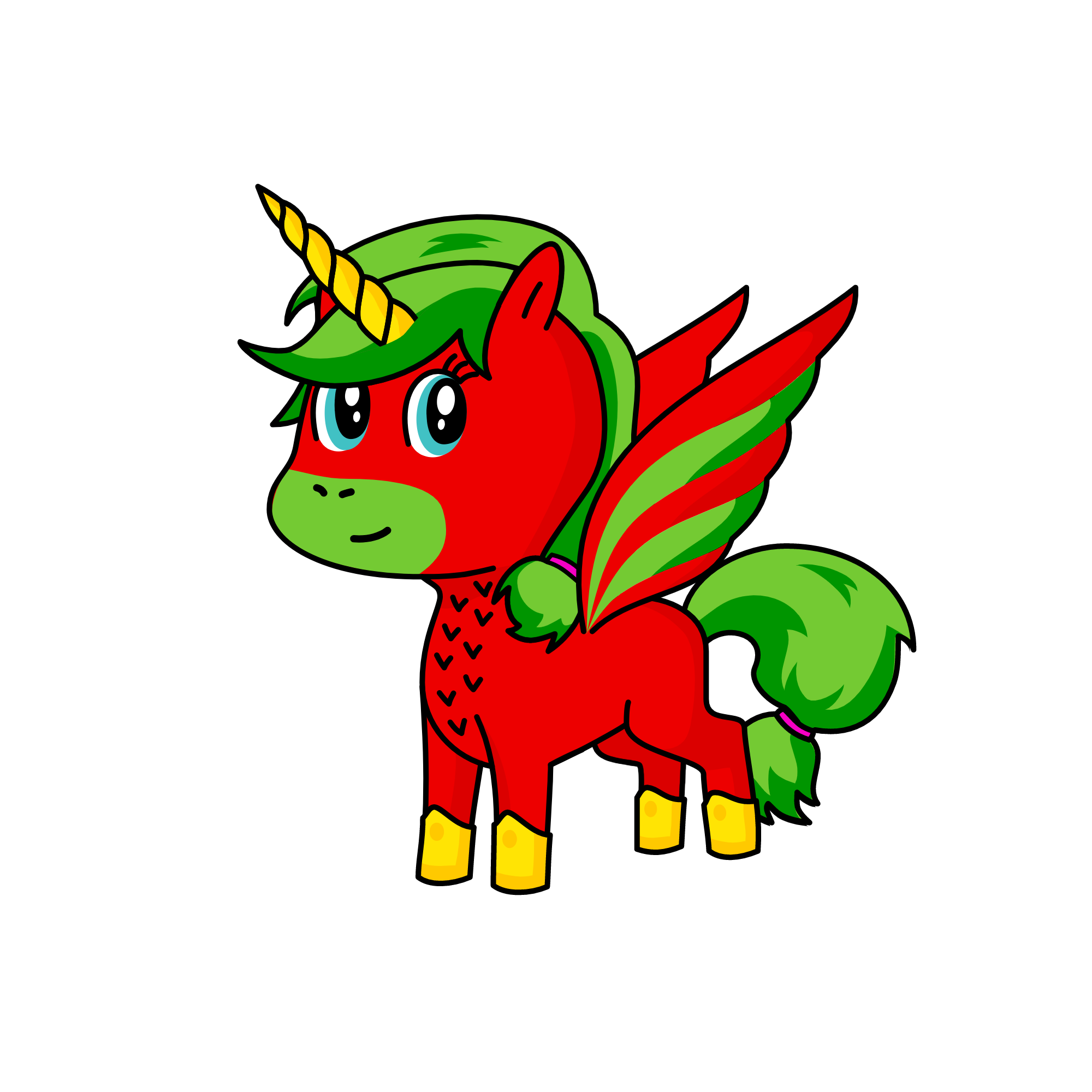 watermelon, the unicorn