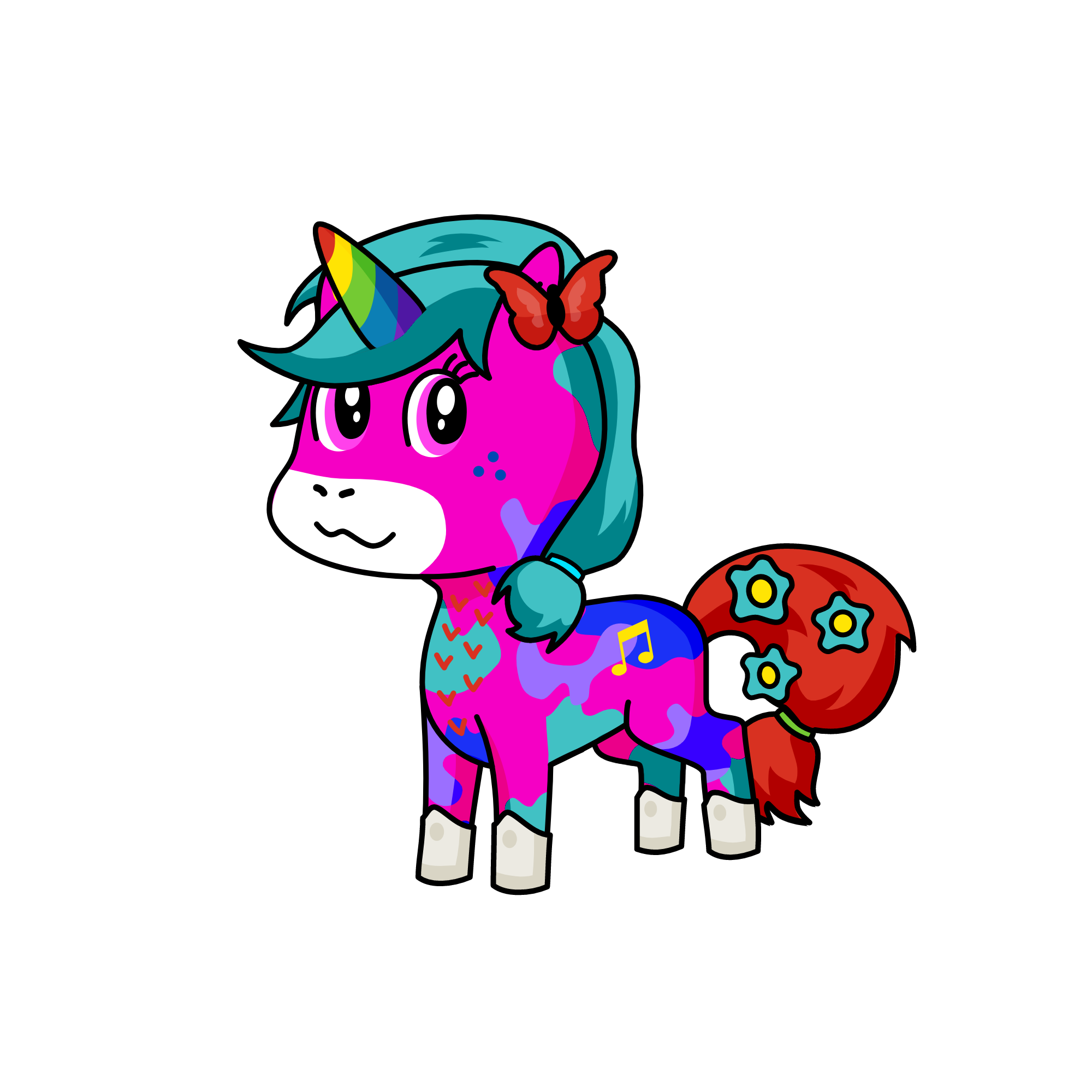 shell, the unicorn