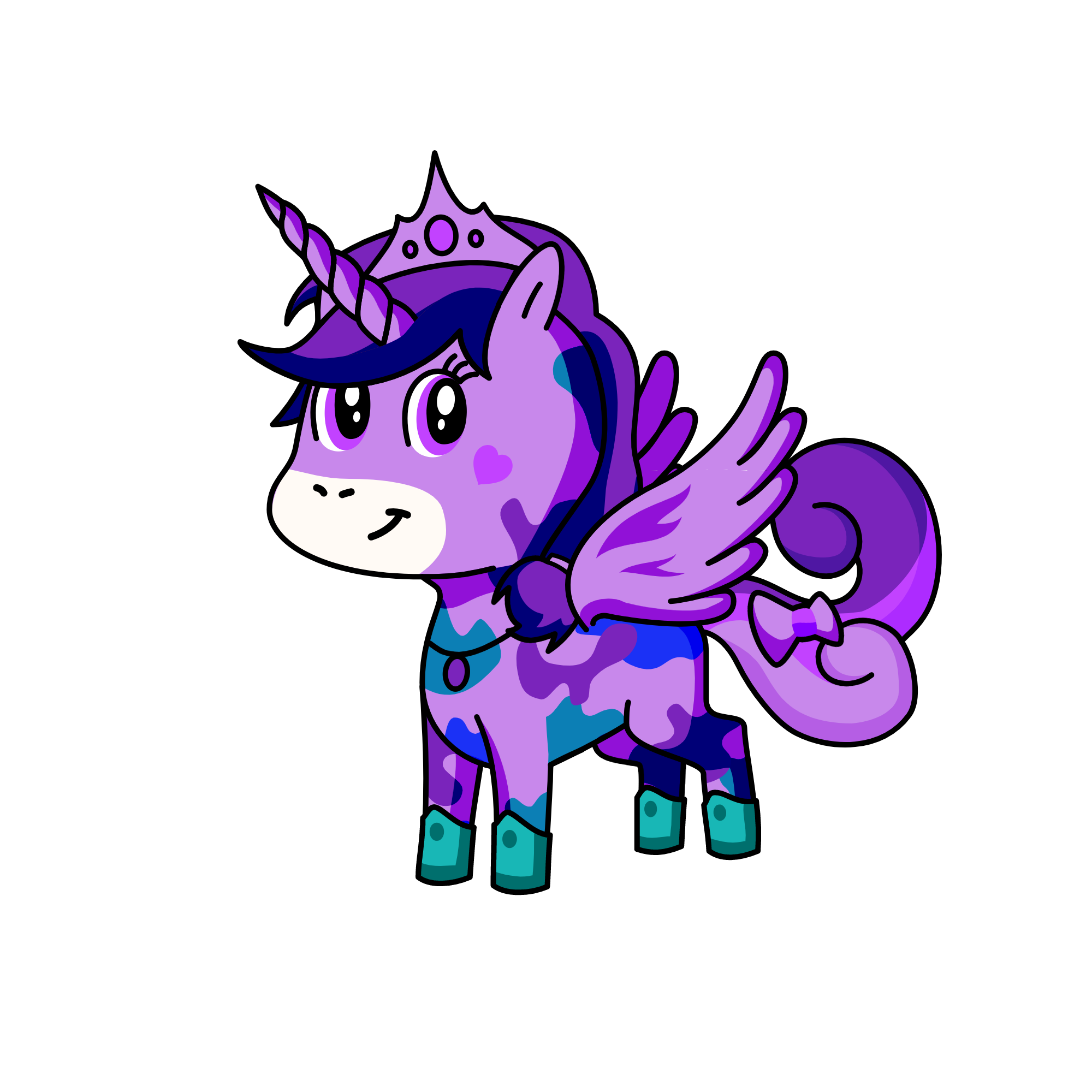snow, the unicorn